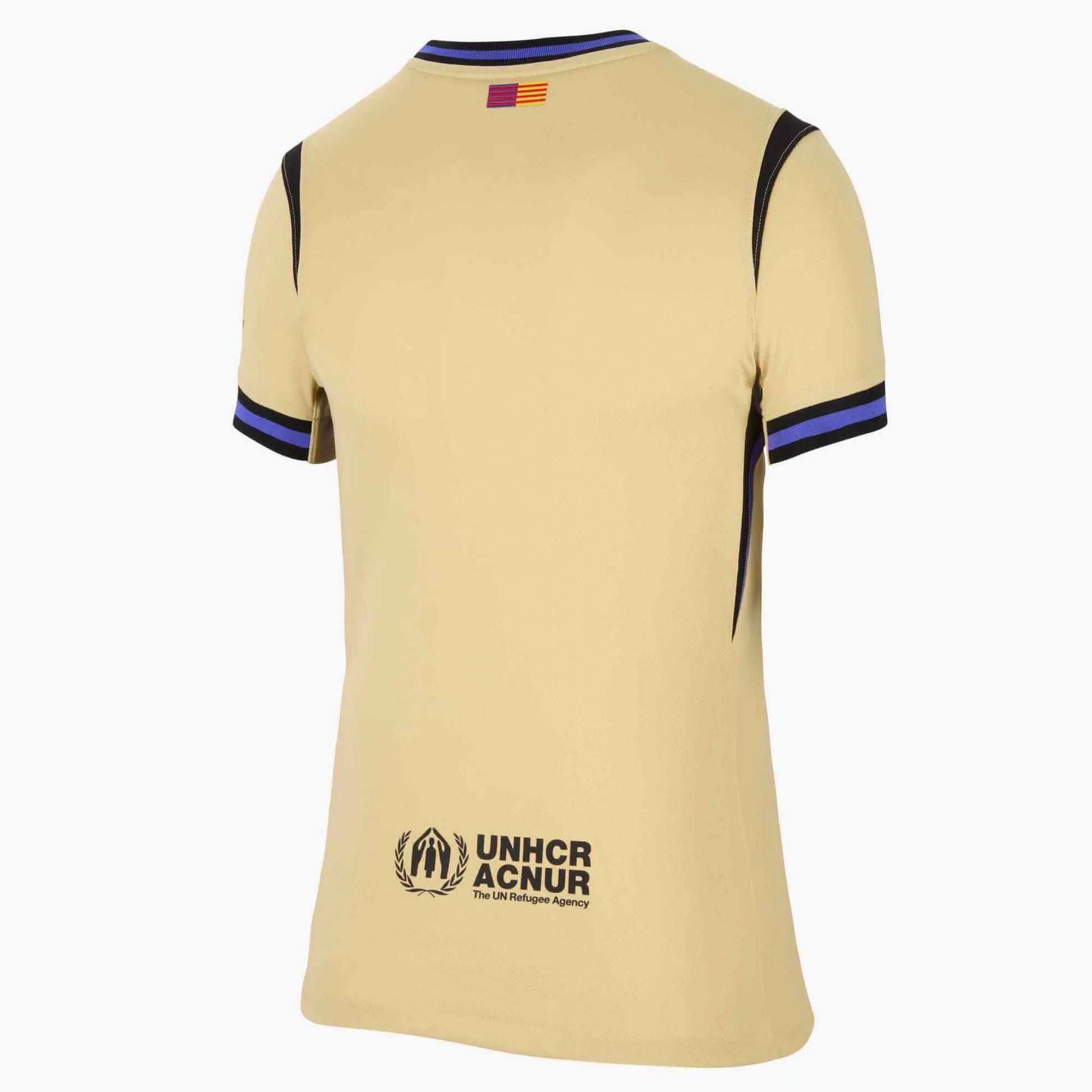 Nike 2025-26 Barcelona Women's Stadium Away Soccer Jersey (Back)