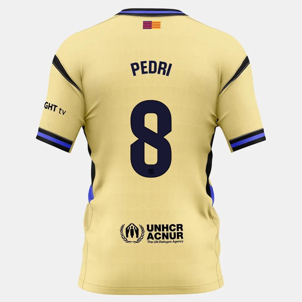 Nike 2025-26 Barcelona Men's Stadium Away Soccer Jersey (Pedri)