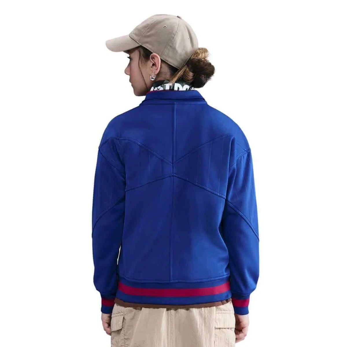 Nike 2025-26 Barcelona Youth Academy Pro Anthem Jacket (Model - Back)