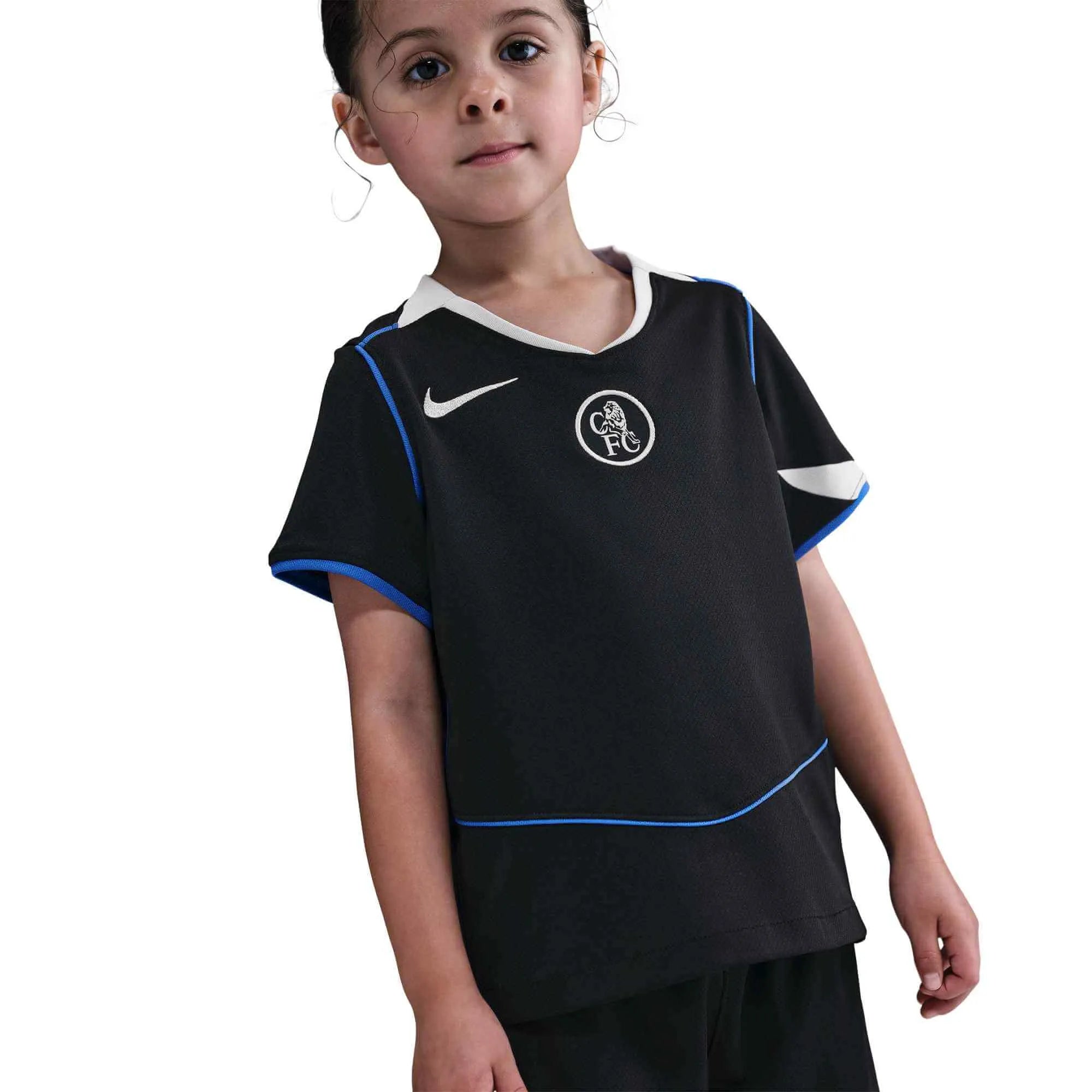 Nike 2025-26 Chelsea Little Kids' Stadium Third Kit (Jersey - Side)