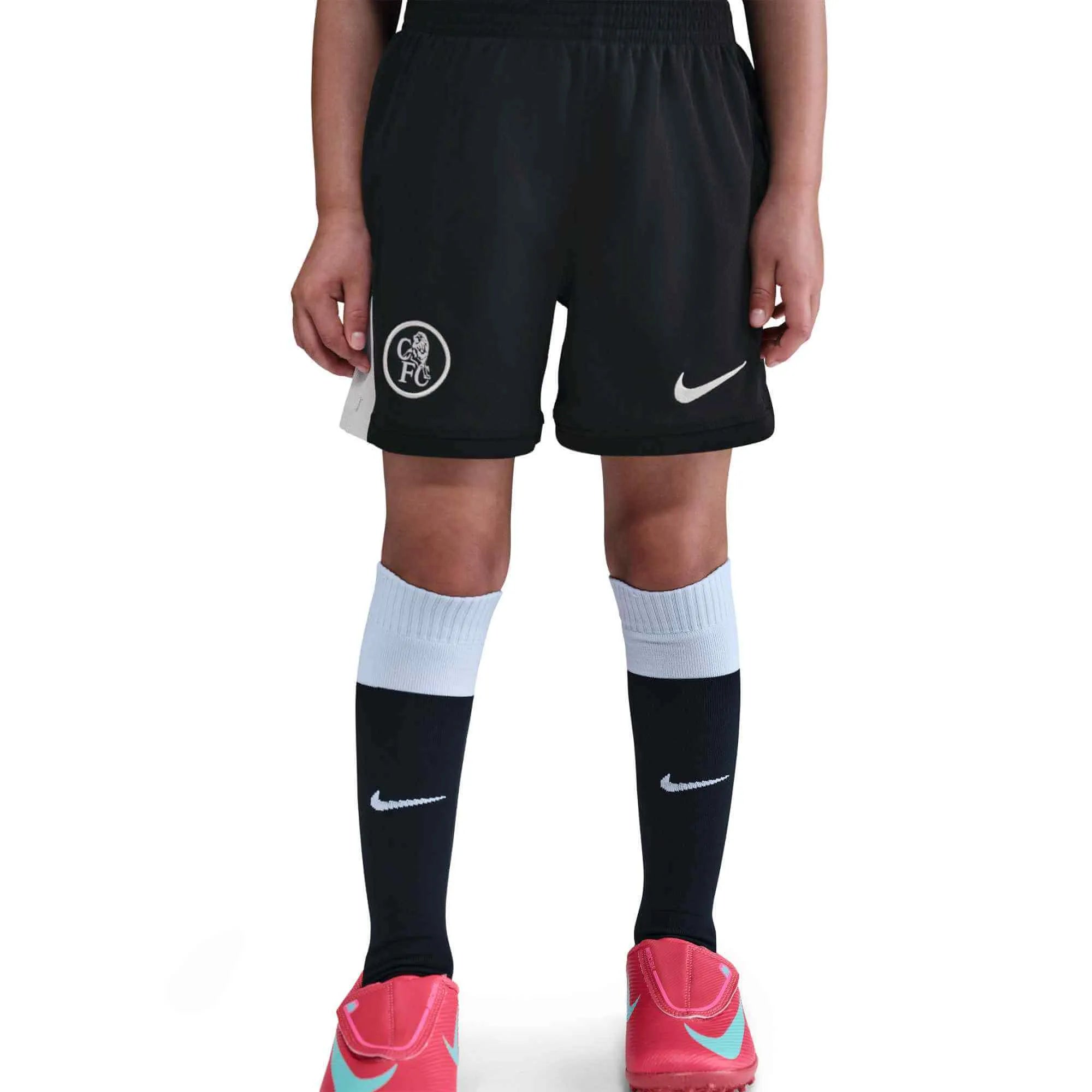 Nike 2025-26 Chelsea Little Kids' Stadium Third Kit (Shorts - Front)
