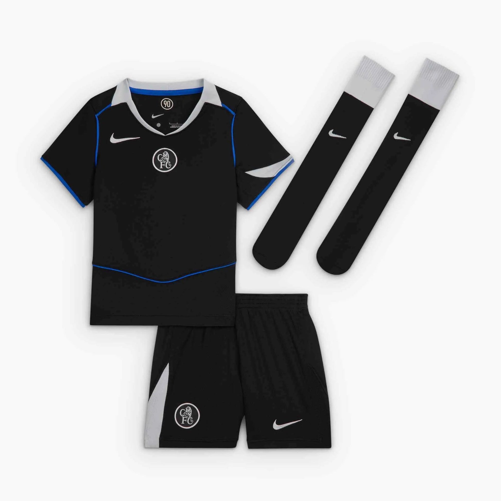 Nike 2025-26 Chelsea Little Kids' Stadium Third Kit (Set - Front)