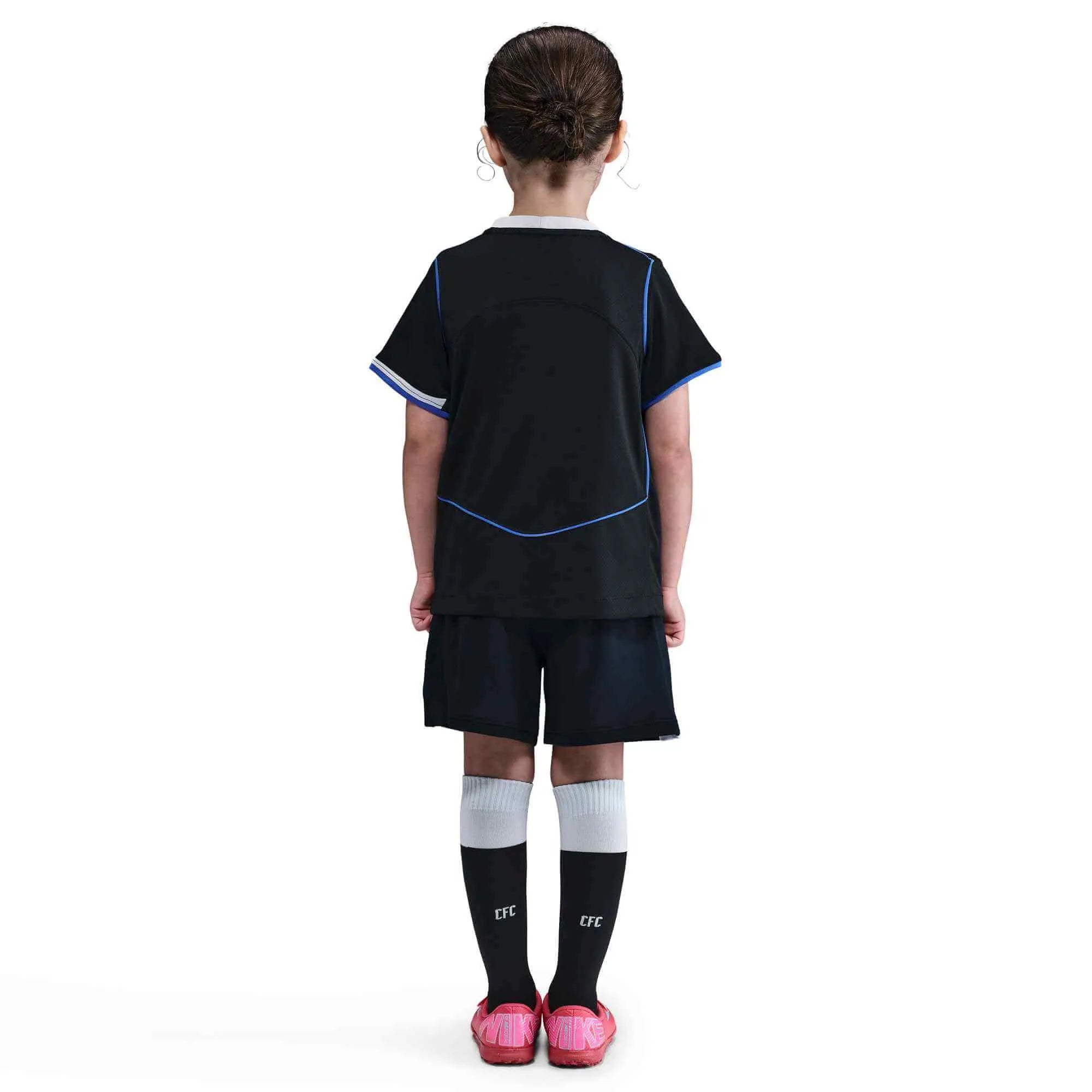 Nike 2025-26 Chelsea Little Kids' Stadium Third Kit (Model - Back)