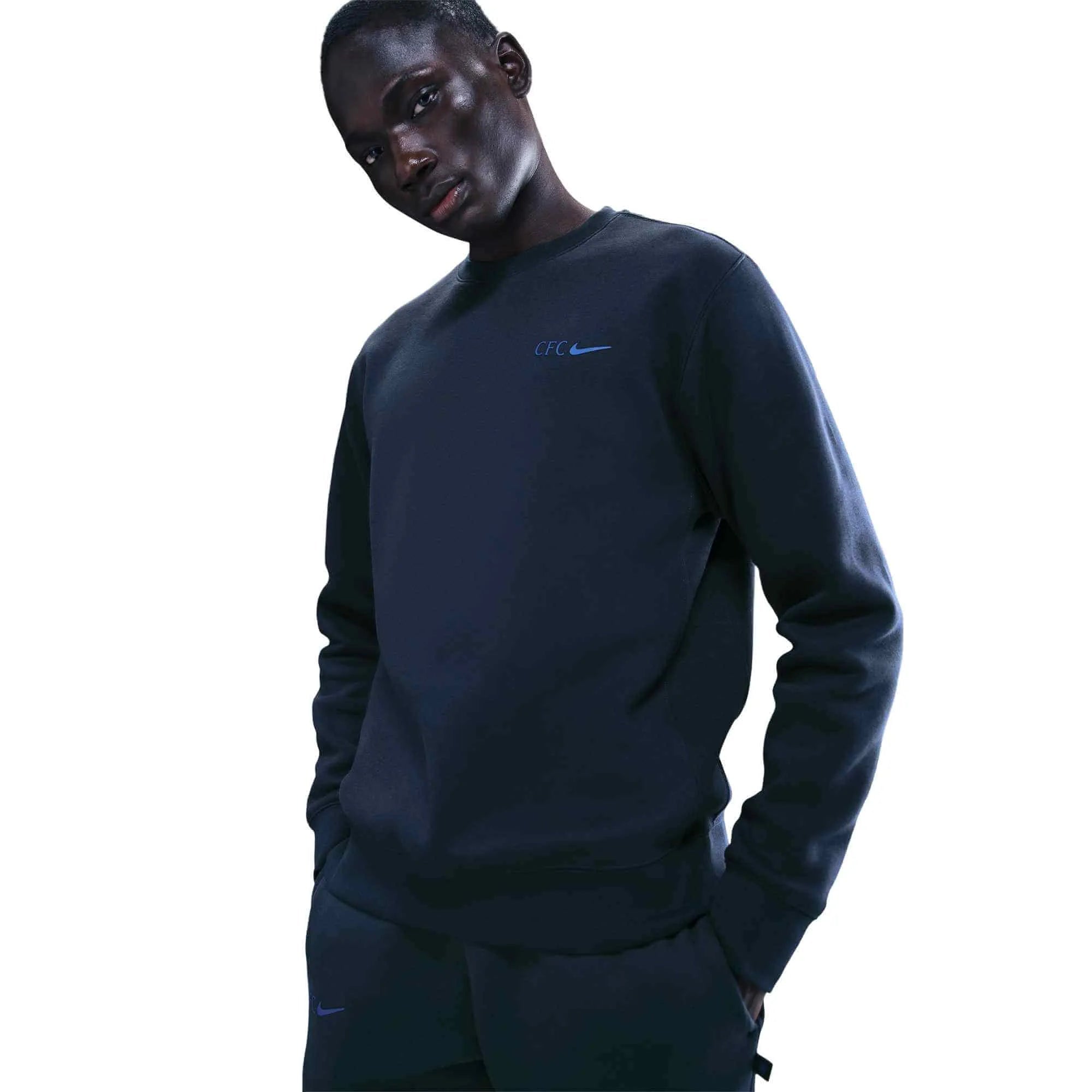 Nike 2025-26 Chelsea Men's Crewneck Sweater