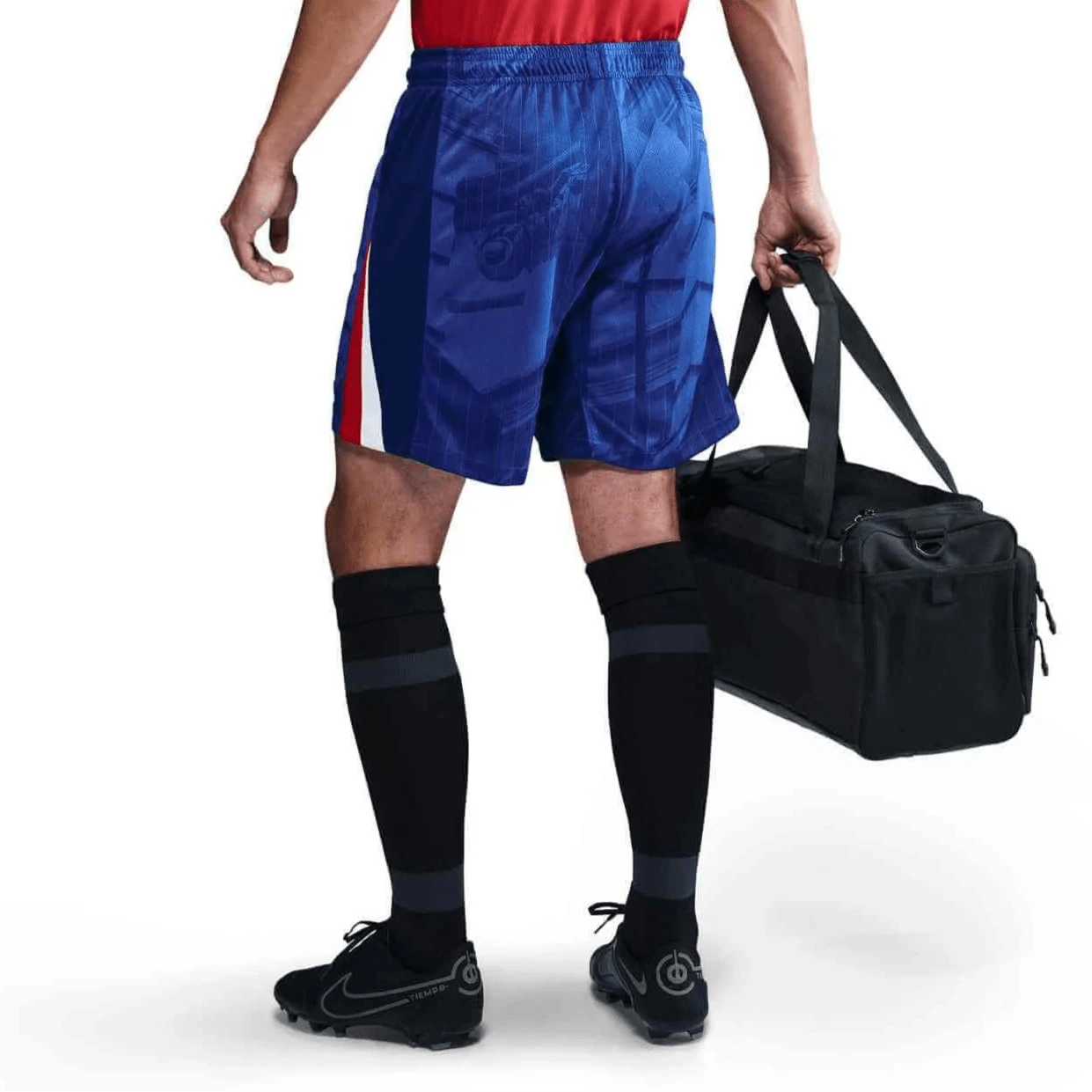 Nike 2025-26 Chelsea Men's Stadium Home Shorts (Model - Back)