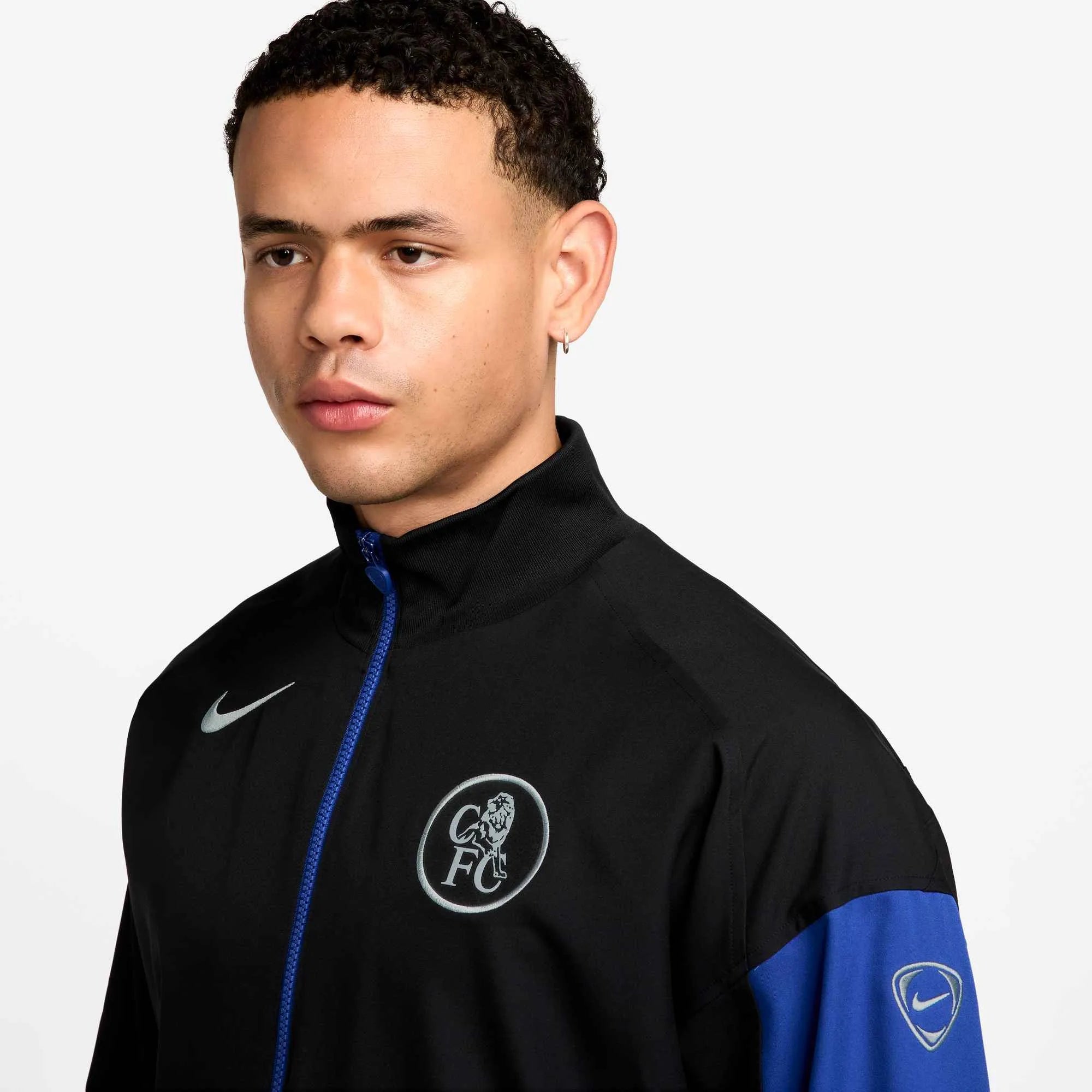 Nike 2025-26 Chelsea Men's Strike Third Anthem Jacket (Detail 1)