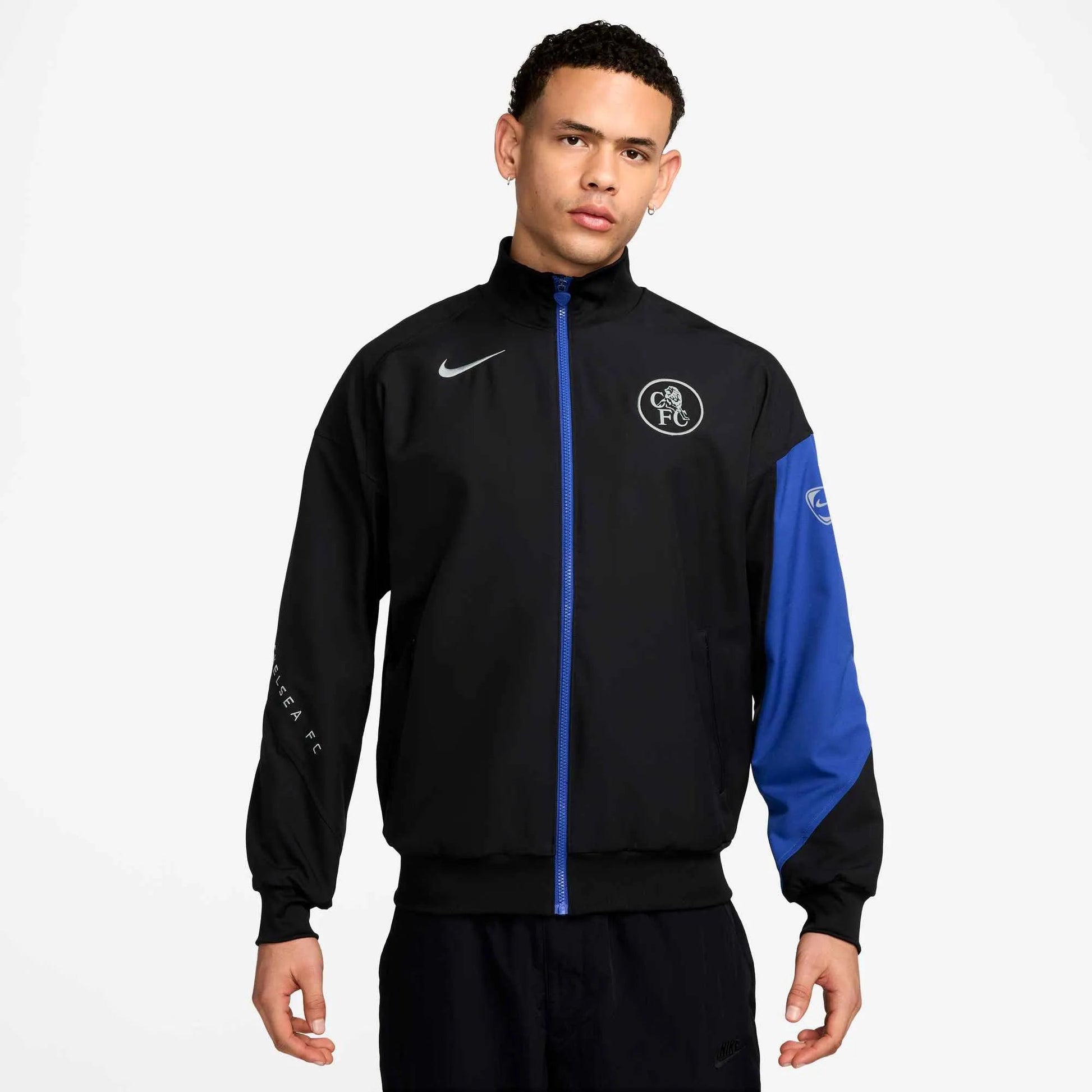 Nike 2025-26 Chelsea Men's Strike Third Anthem Jacket (Model - Front)