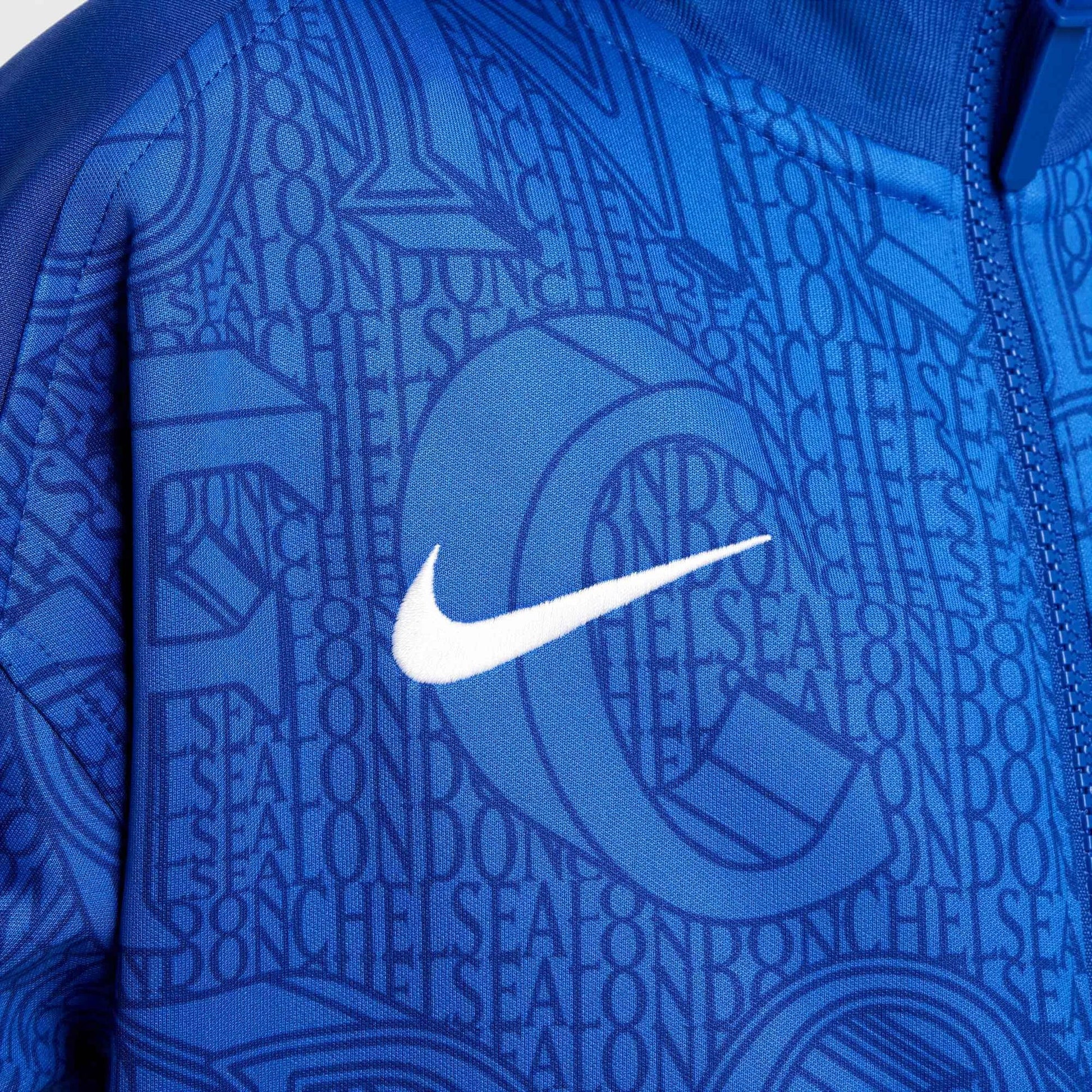 Nike 2025-26 Chelsea Youth Academy Pro Anthem Jacket (Detail 3)