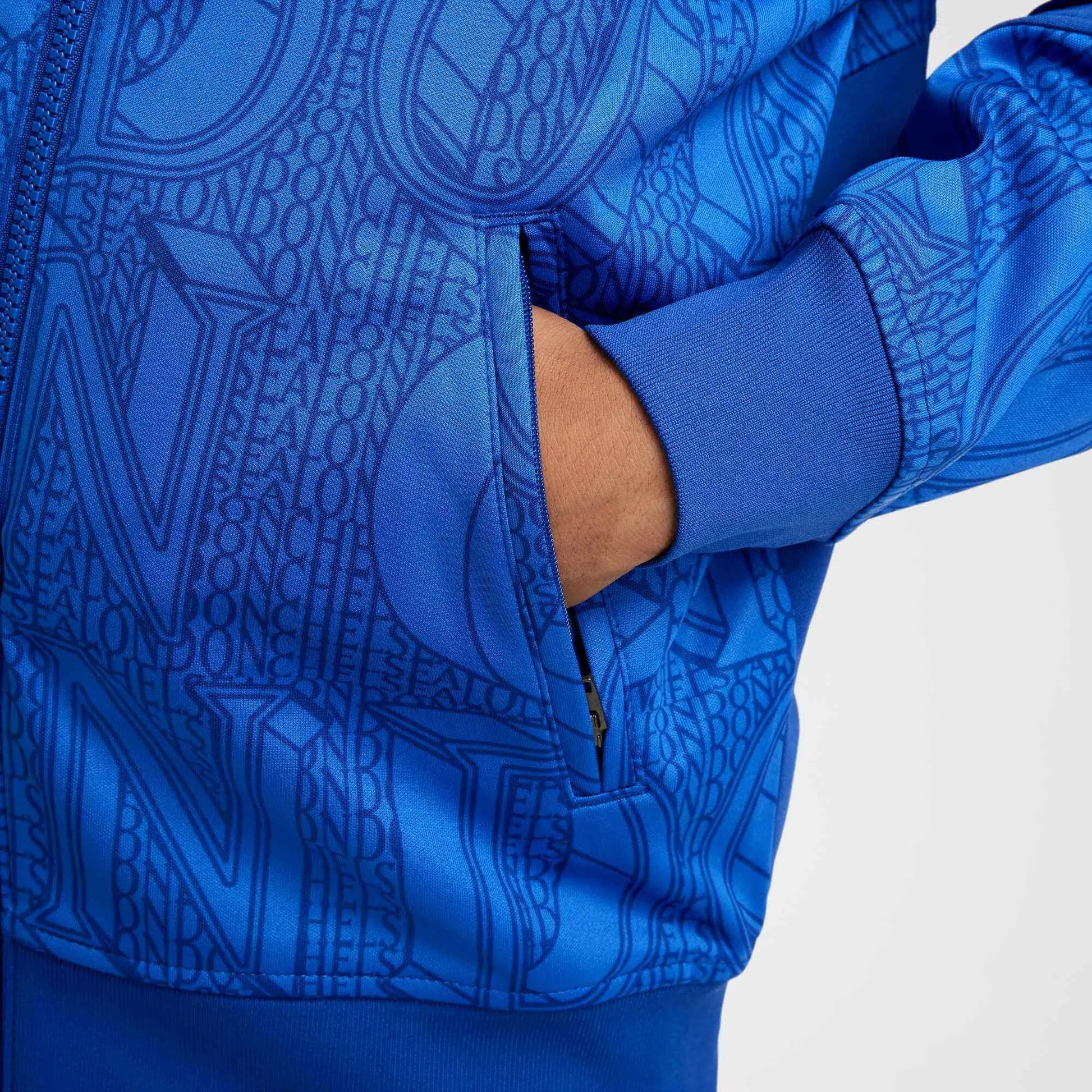 Nike 2025-26 Chelsea Youth Academy Pro Anthem Jacket (Detail 4)