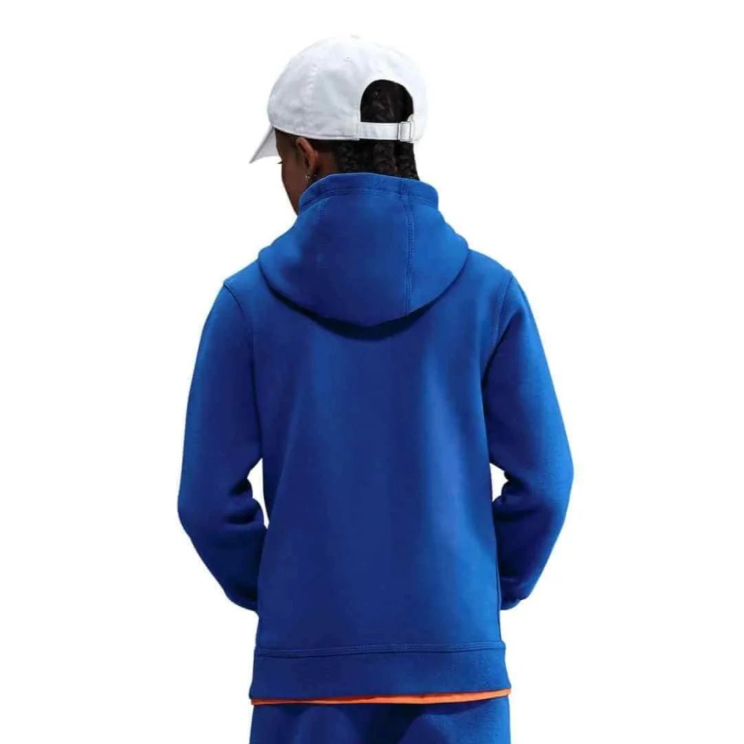 Nike 2025-26 Chelsea Youth Club Pullover Hoodie (Model - Back)