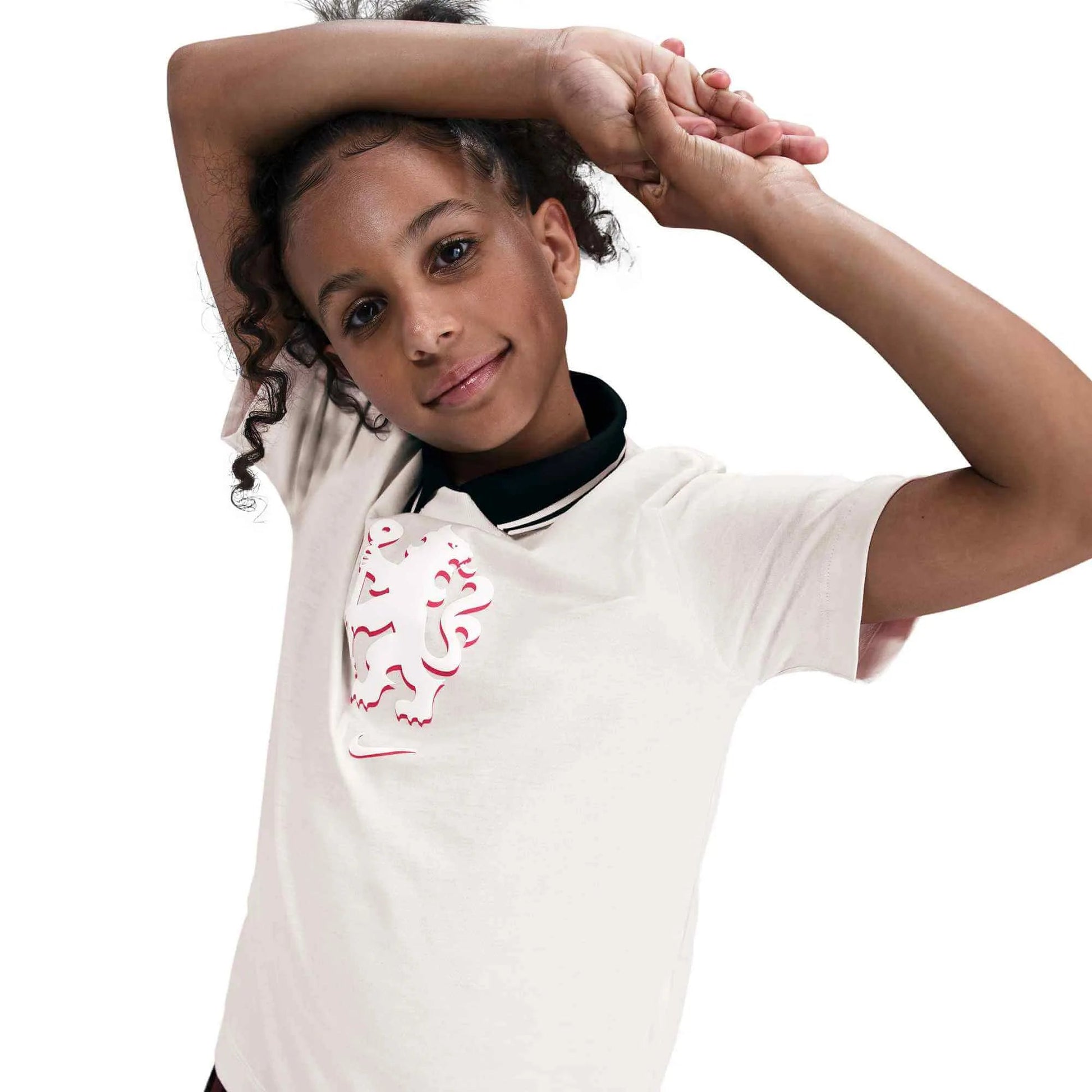 Nike 2025-26 Chelsea Youth Lion Tee (Side)