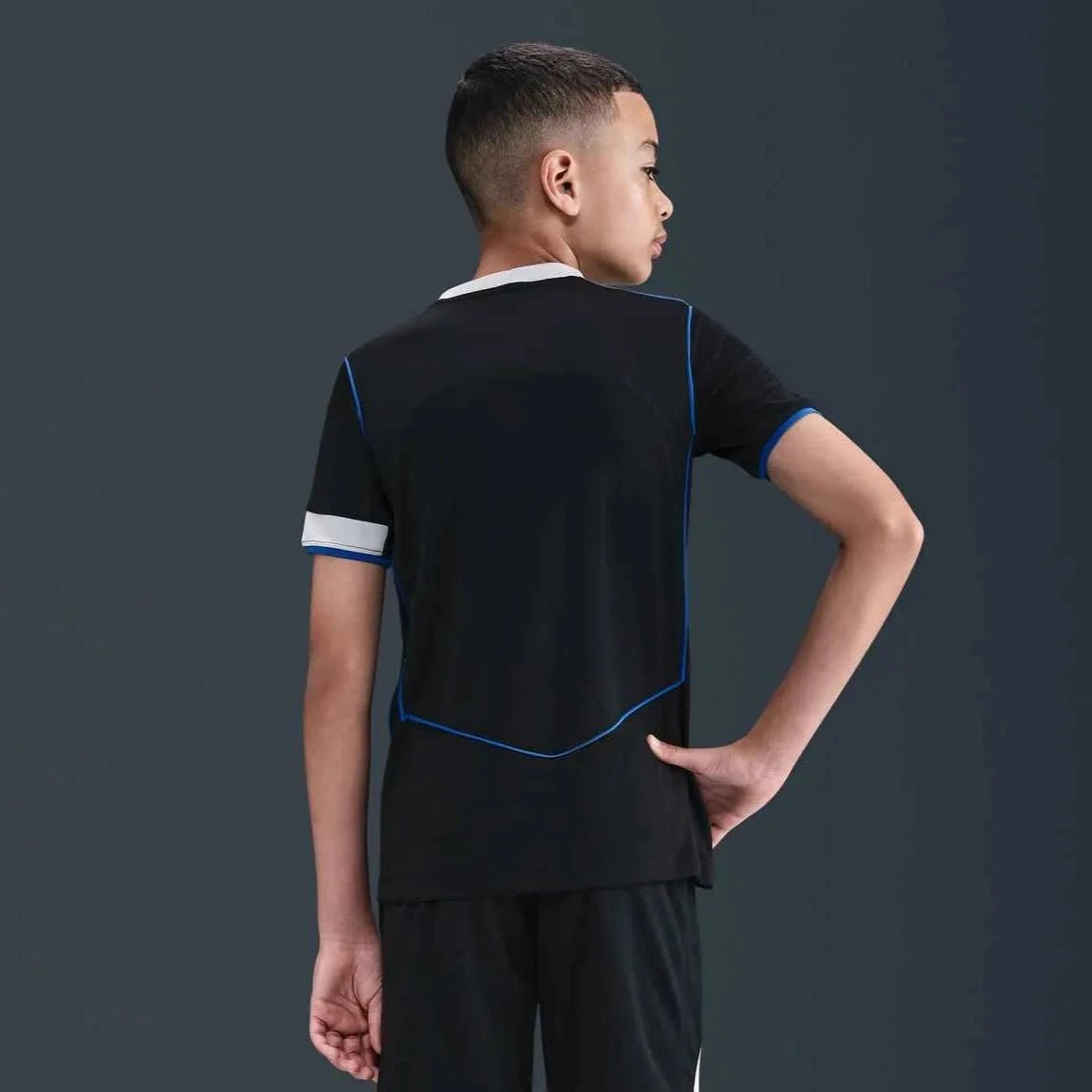 Nike 2025-26 Chelsea Youth Stadium Third Soccer Jersey (Model - Back)
