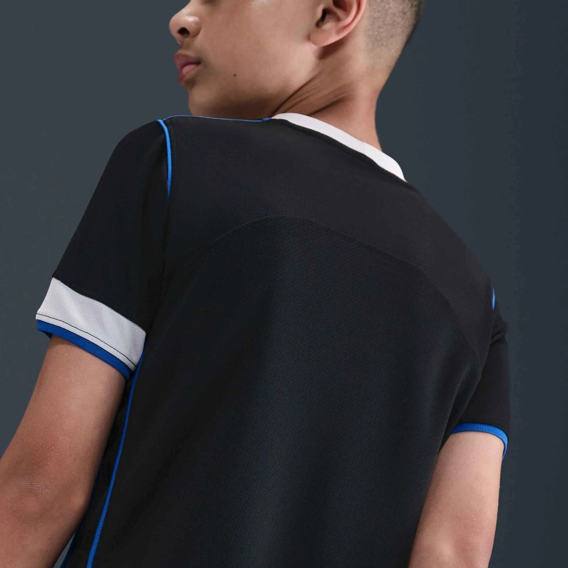 Nike 2025-26 Chelsea Youth Stadium Third Soccer Jersey (Detail 3)