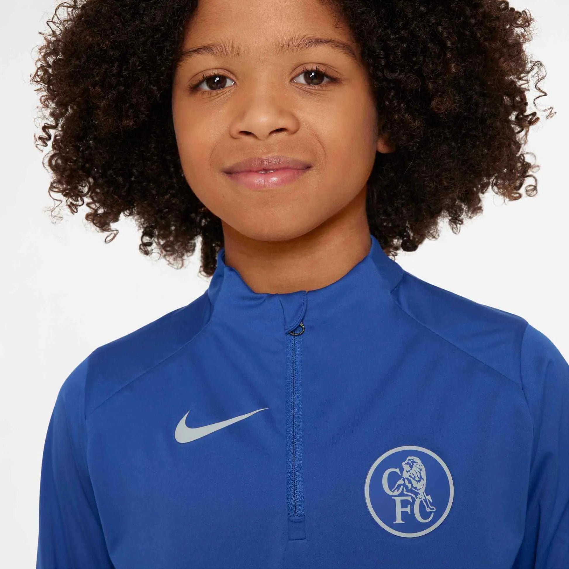 Nike 2025-26 Chelsea Youth Strike Drill Top (Detail 1)