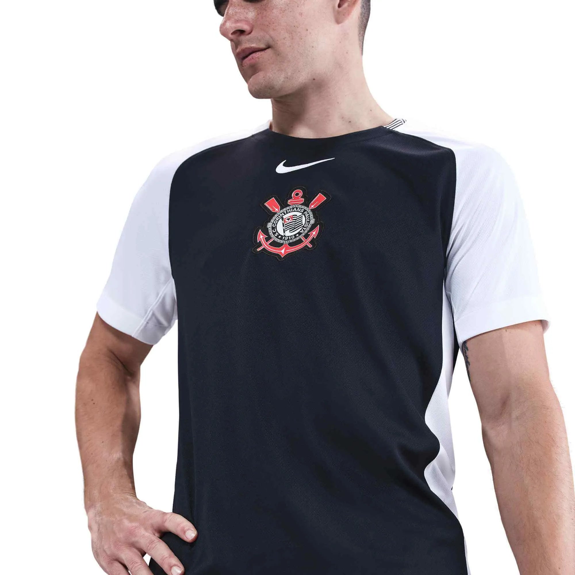 Nike 2025-26 Corinthians Men's Stadium Away Soccer Jersey (Detail 1)