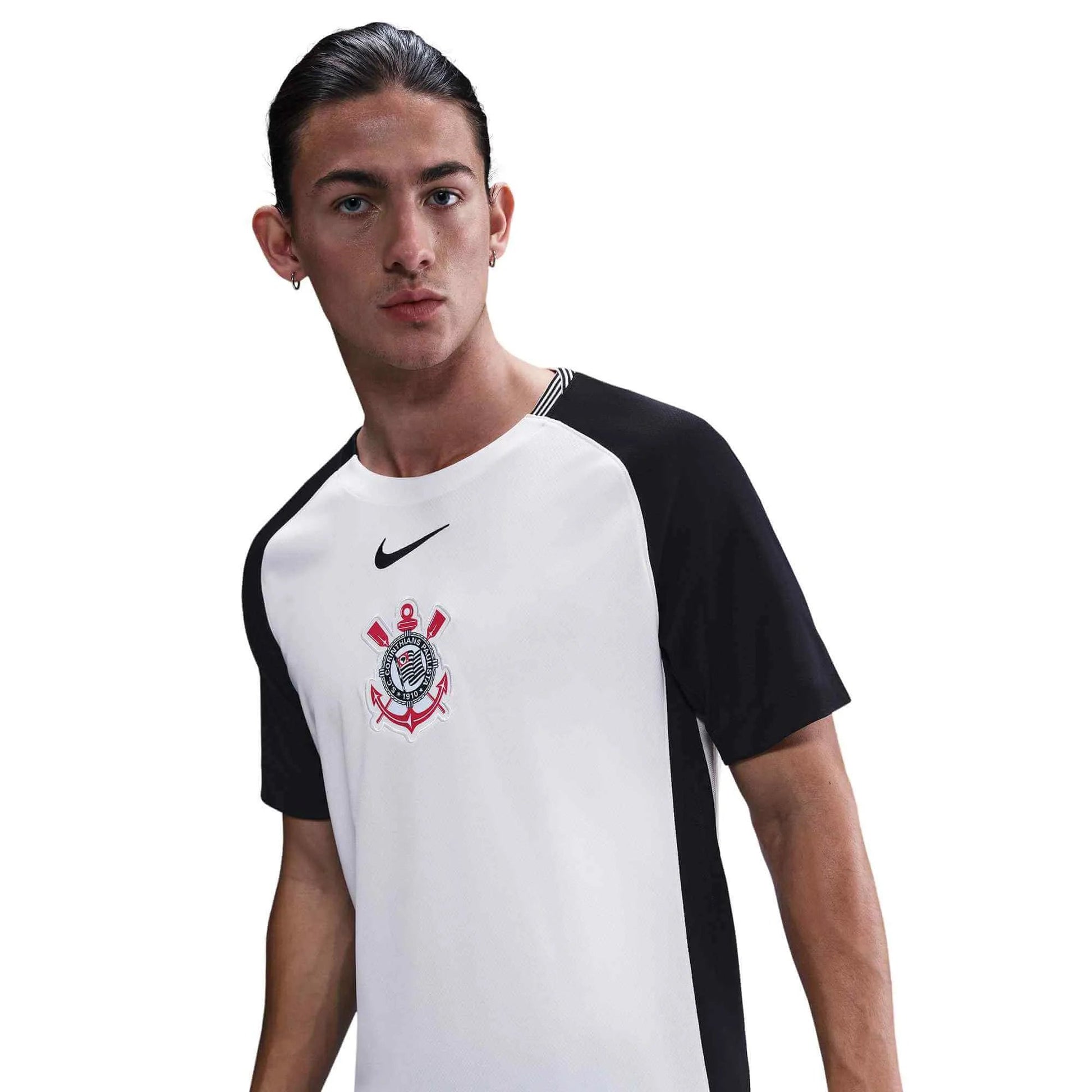 Nike 2025-26 Corinthians Men's Stadium Home Soccer Jersey (Detail 1)
