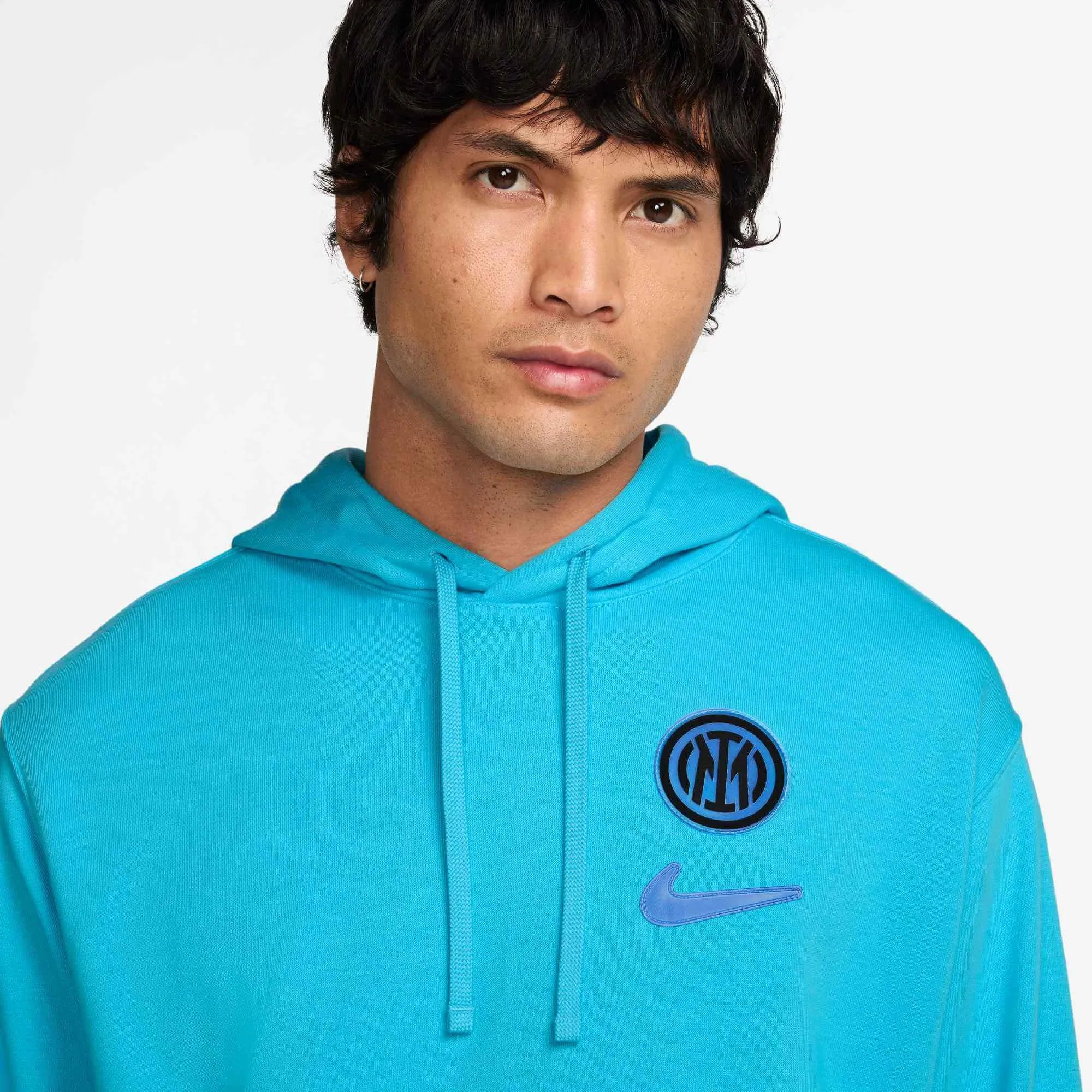 Nike 2025-26 Inter Milan Men's Club Pullover Hoodie (Detail 1)