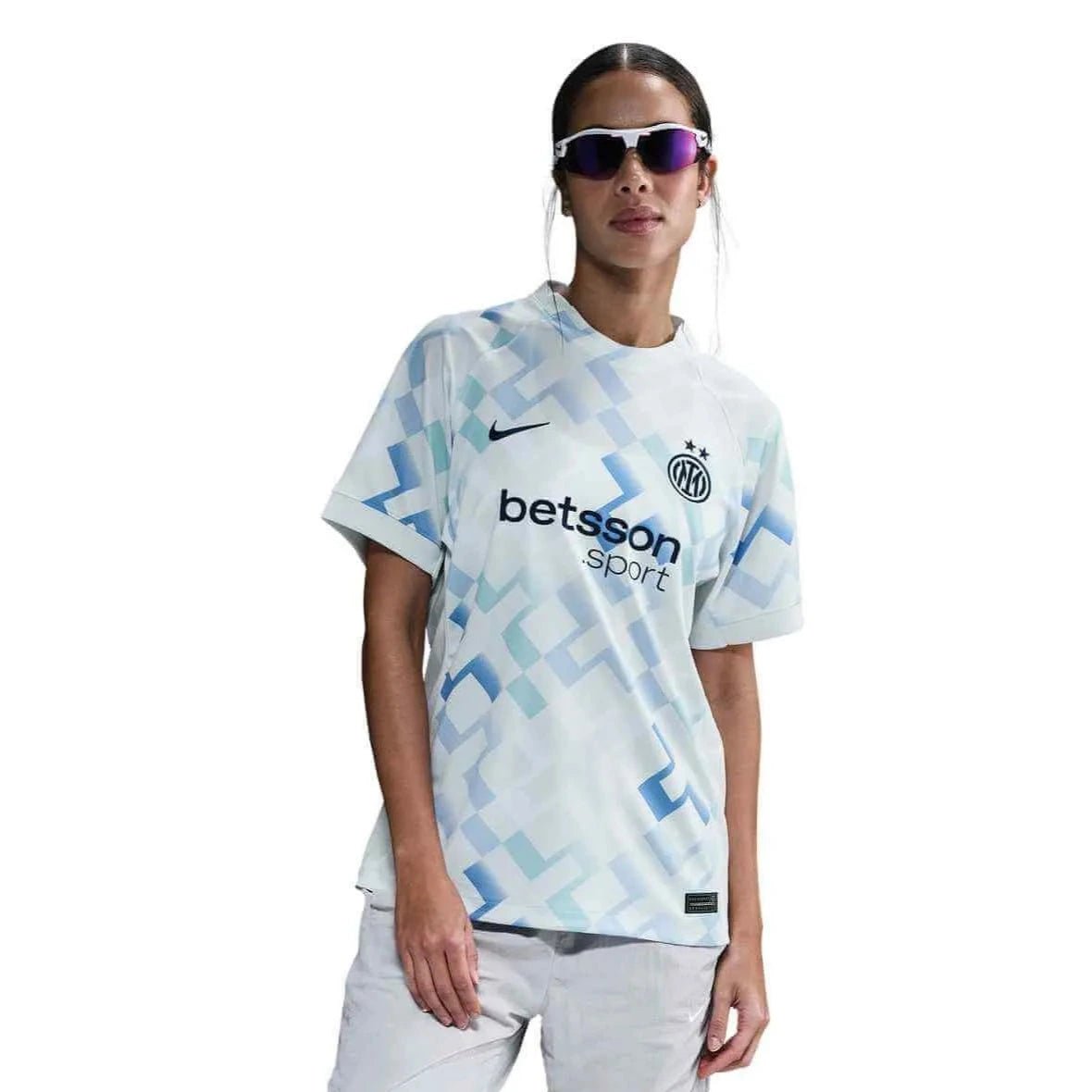 Nike 2025-26 Inter Milan Women's Stadium Away Soccer Jersey (Model - Front)