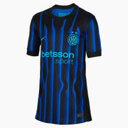 Nike 2025-26 Inter Milan Youth Stadium Home Soccer Jersey (Front)