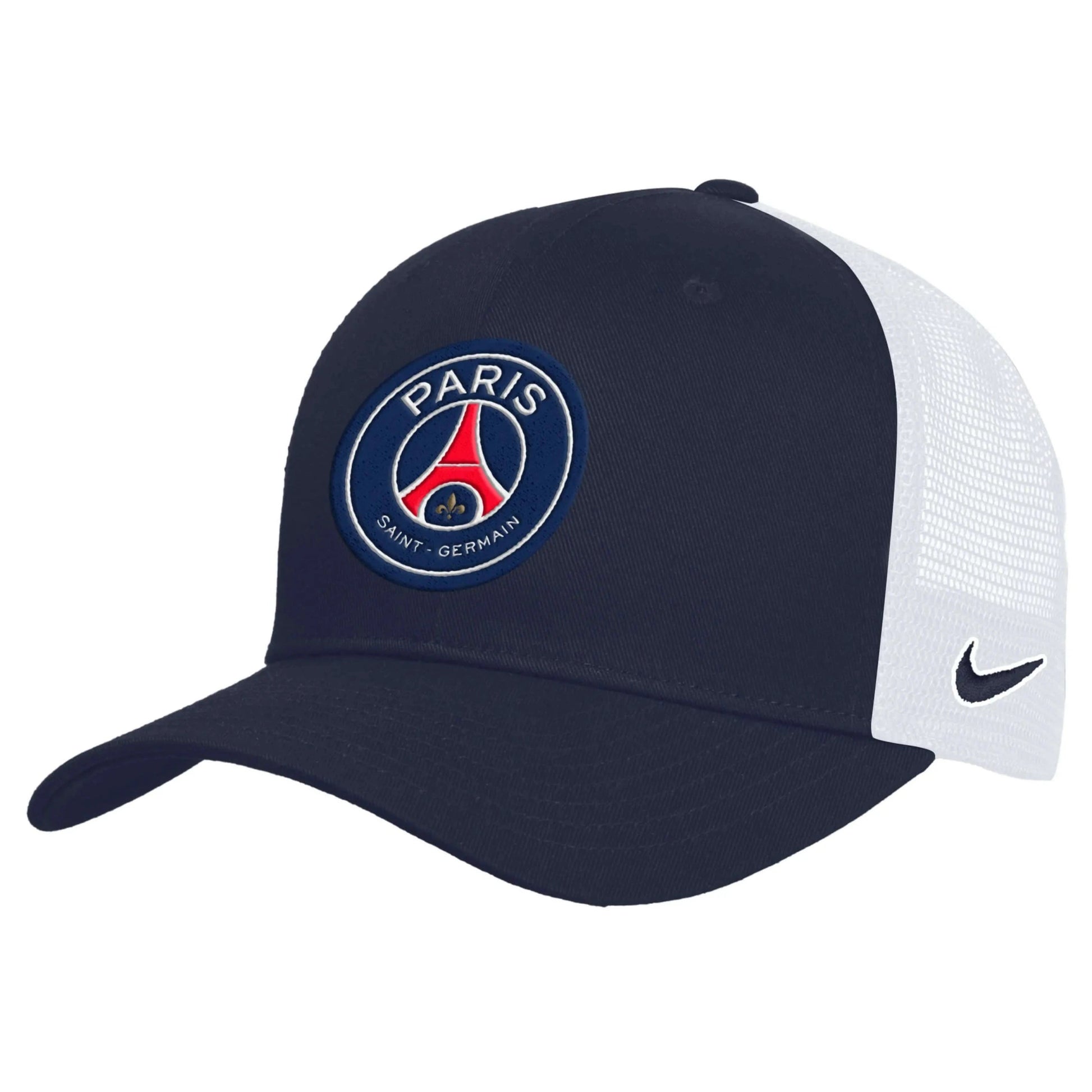 Nike 2025-26 PSG Global Futbol Rise Trucker Hat (Lateral - Front)