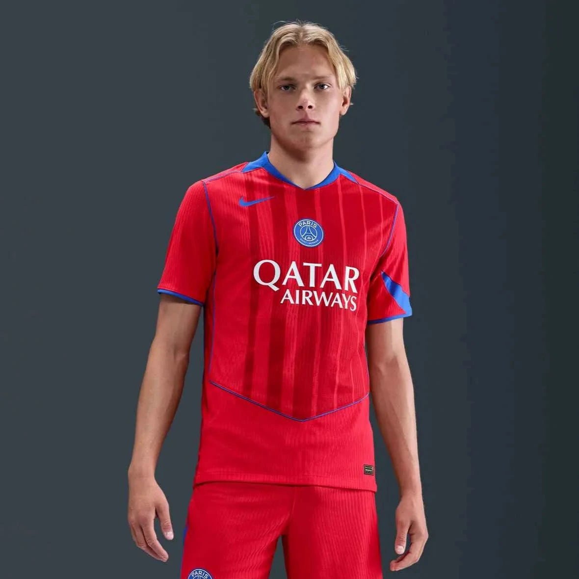 Nike 2025-26 PSG Men's Authentic Third Soccer Jersey (Model - Front)