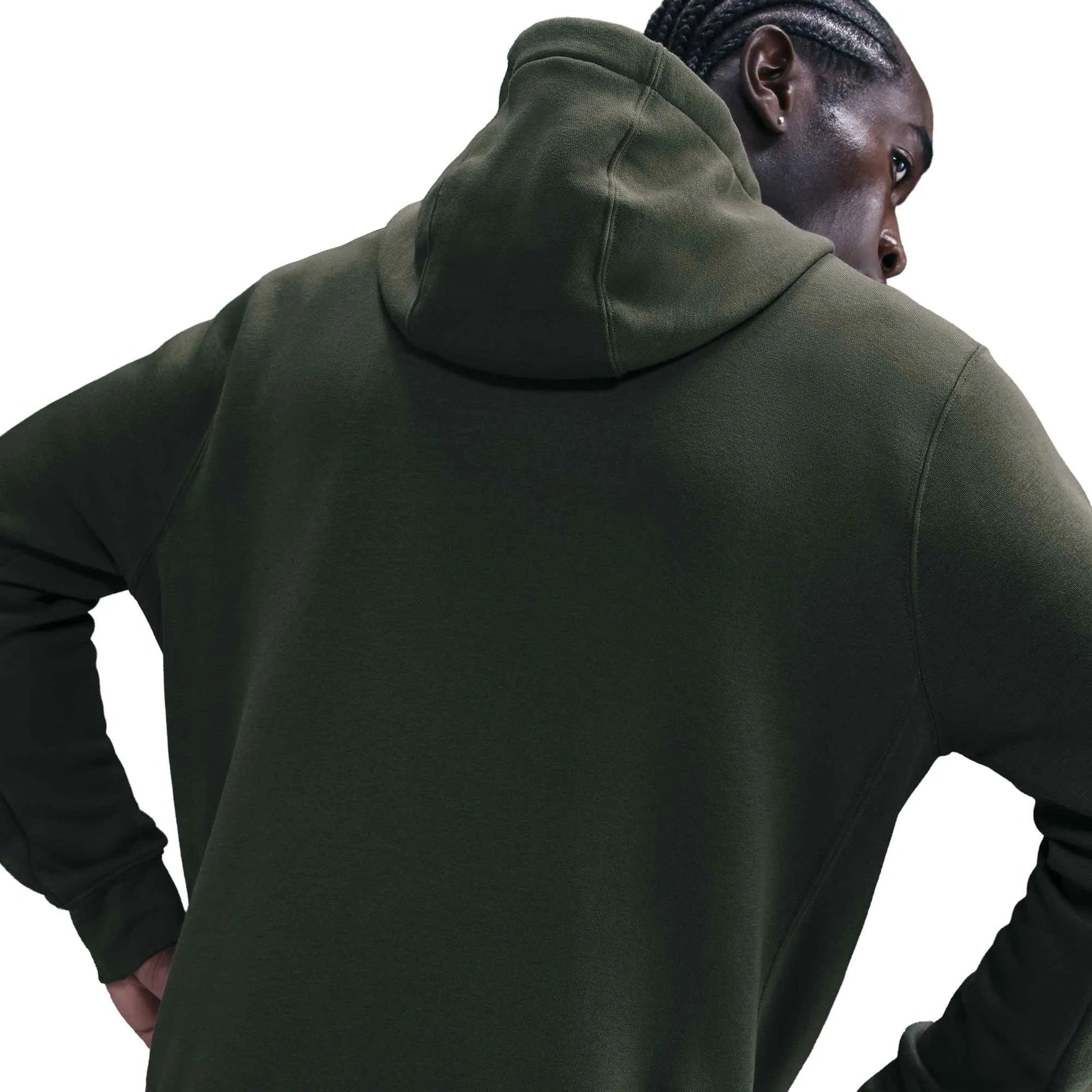 Nike 2025-26 PSG Men's Club Fleece Pullover Hoodie (Detail 3)