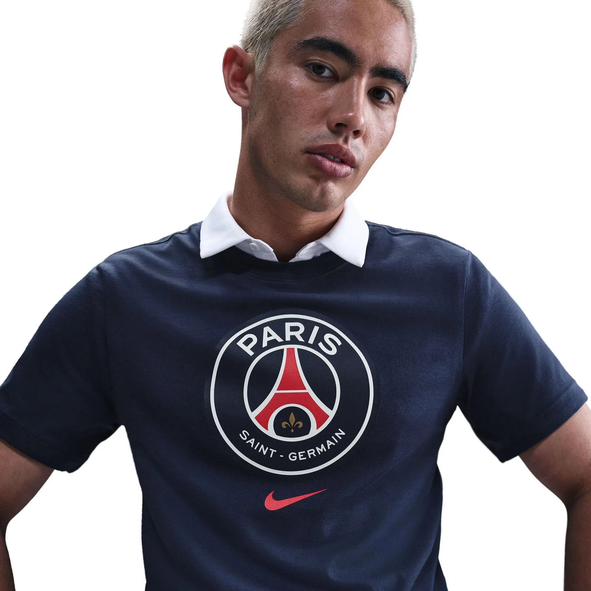 Nike 2025-26 PSG Men's Crest Tee (Detail 1)