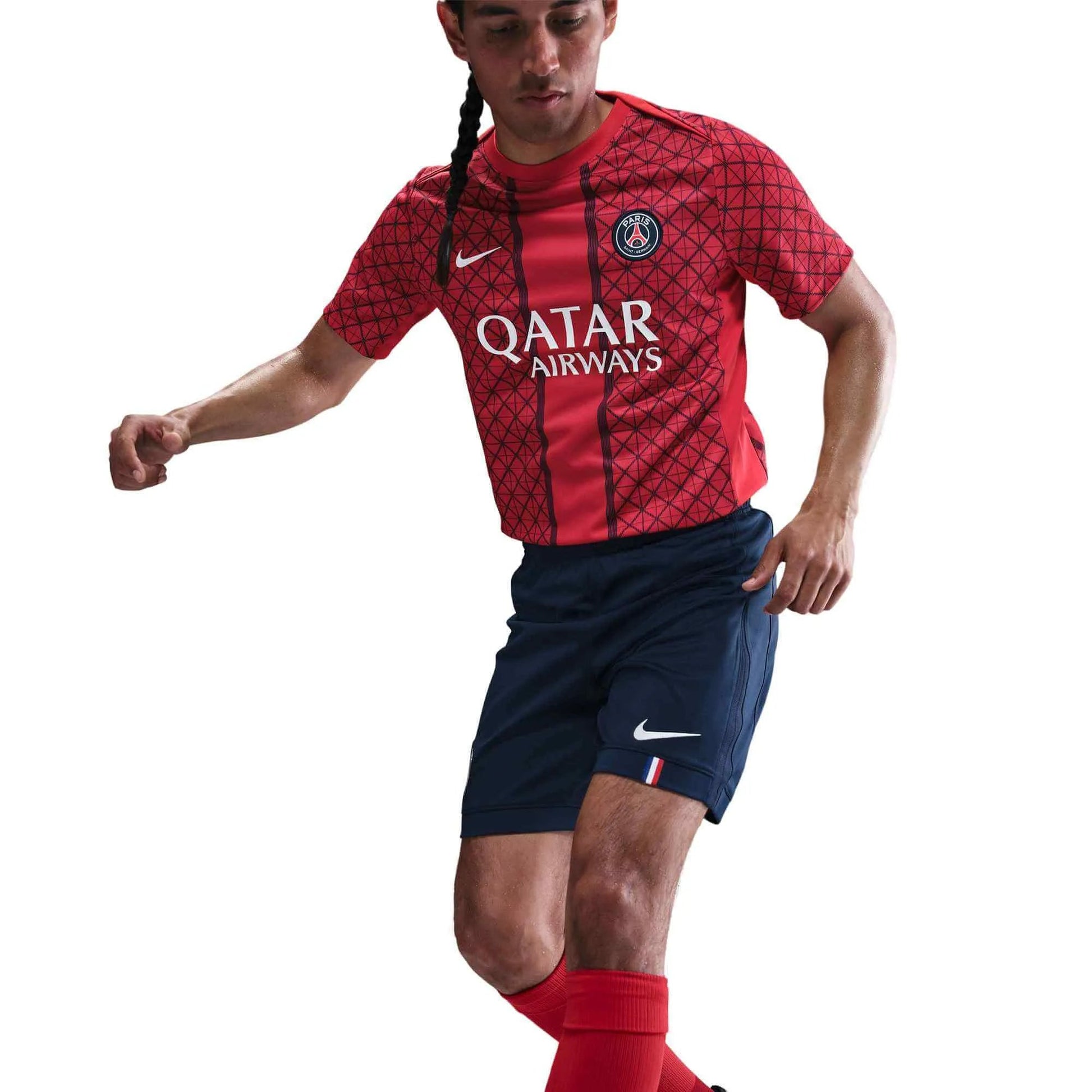 Nike 2025-26 PSG Men's Stadium Home Shorts (Side)