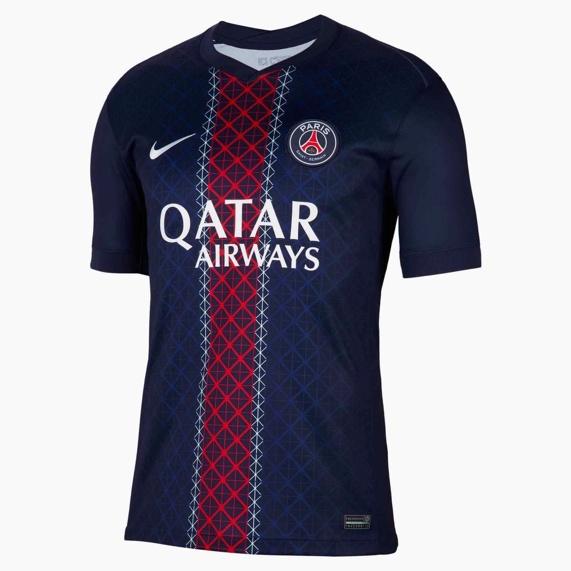 Nike 2025-26 PSG Men's Stadium Home Soccer Jersey (Front)