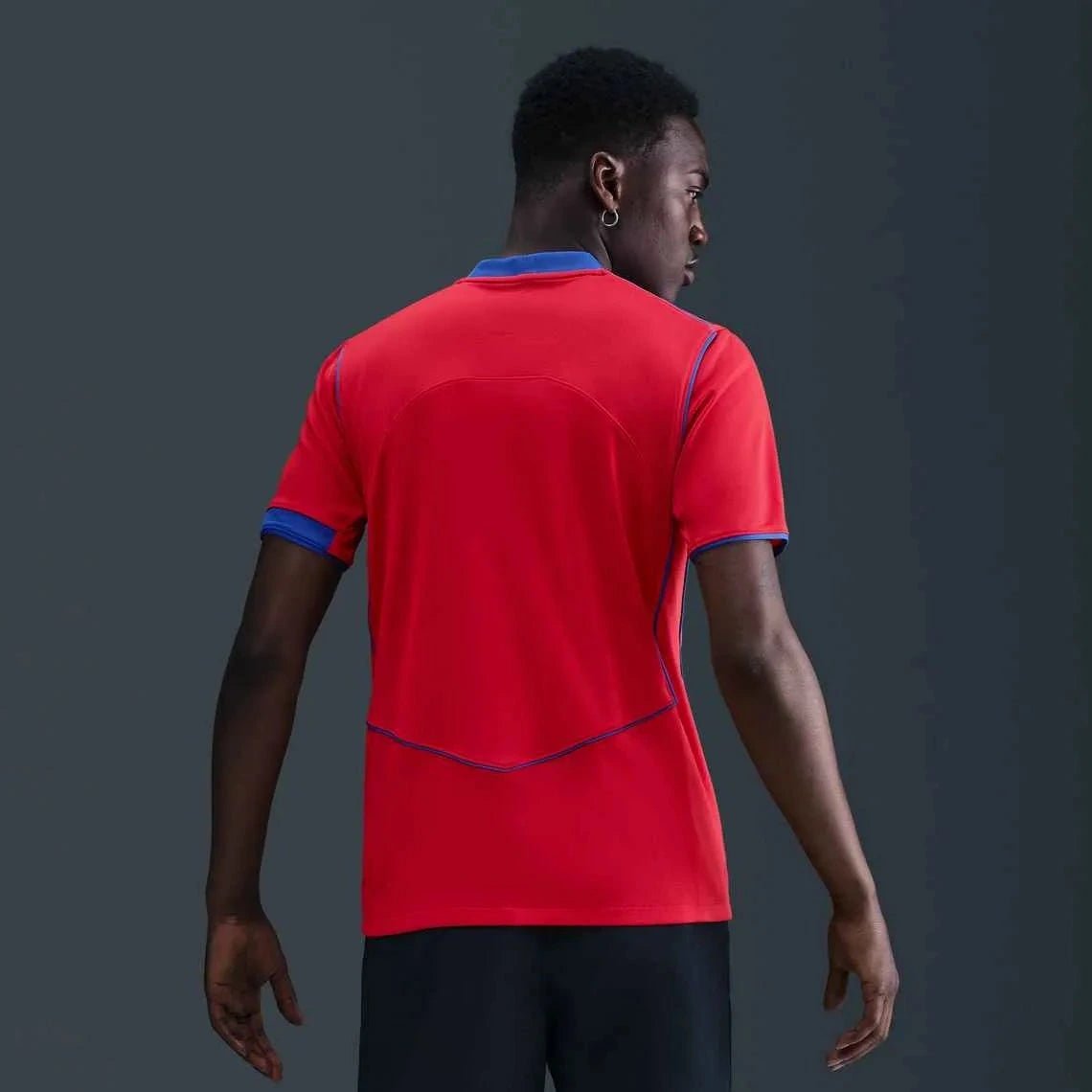 Nike 2025-26 PSG Men's Stadium Third Soccer Jersey (Model - Back)