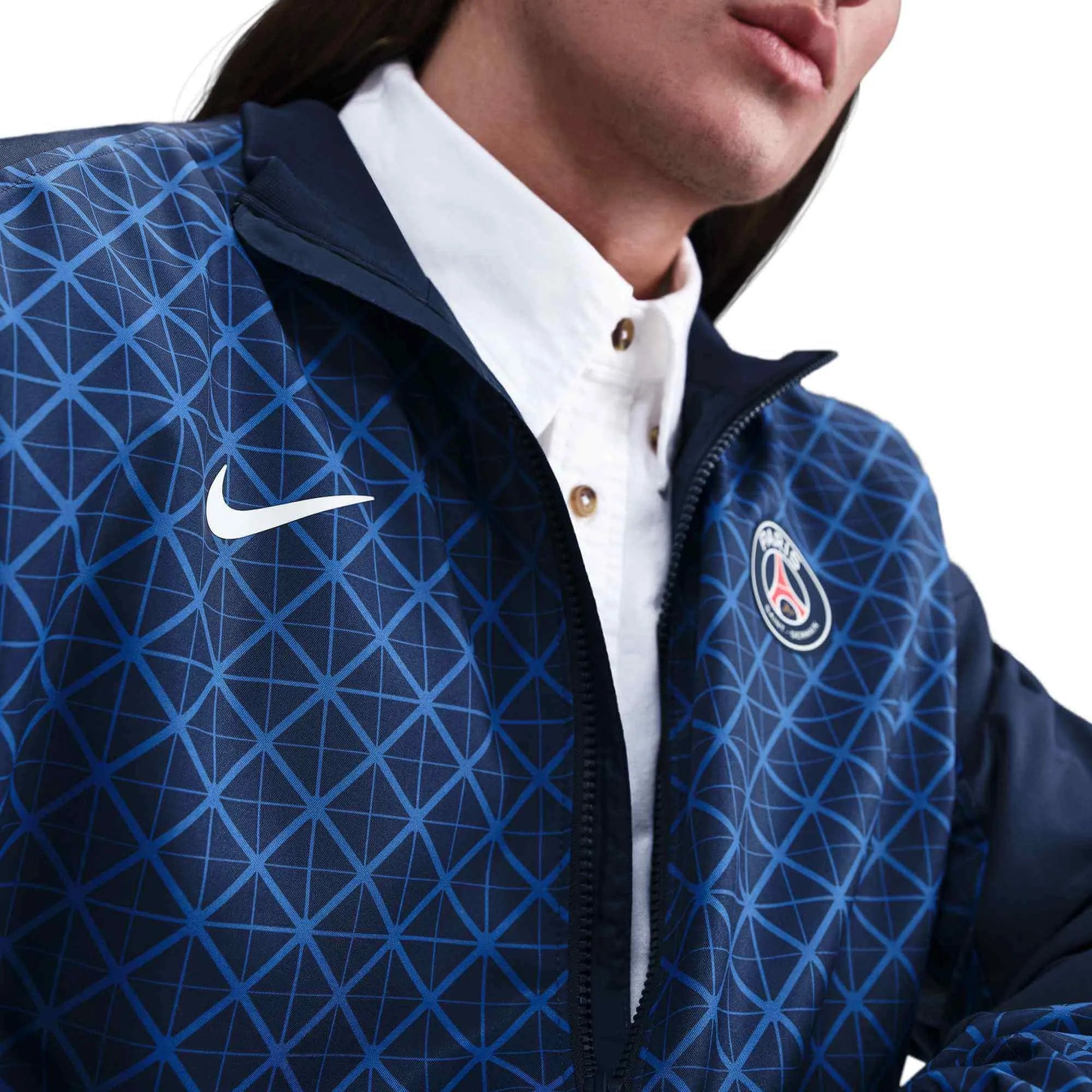 Nike 2025-26 PSG Men's Strike Anthem Jacket (Detail 1)