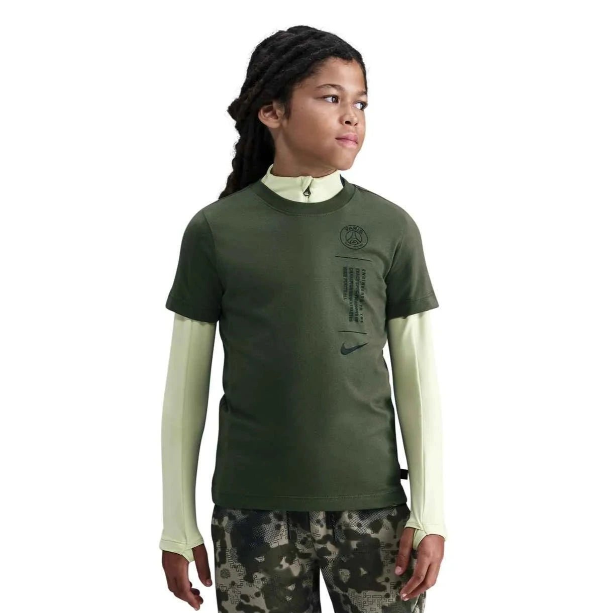 Nike 2025-26 PSG Youth Football Tee (Model - Front)