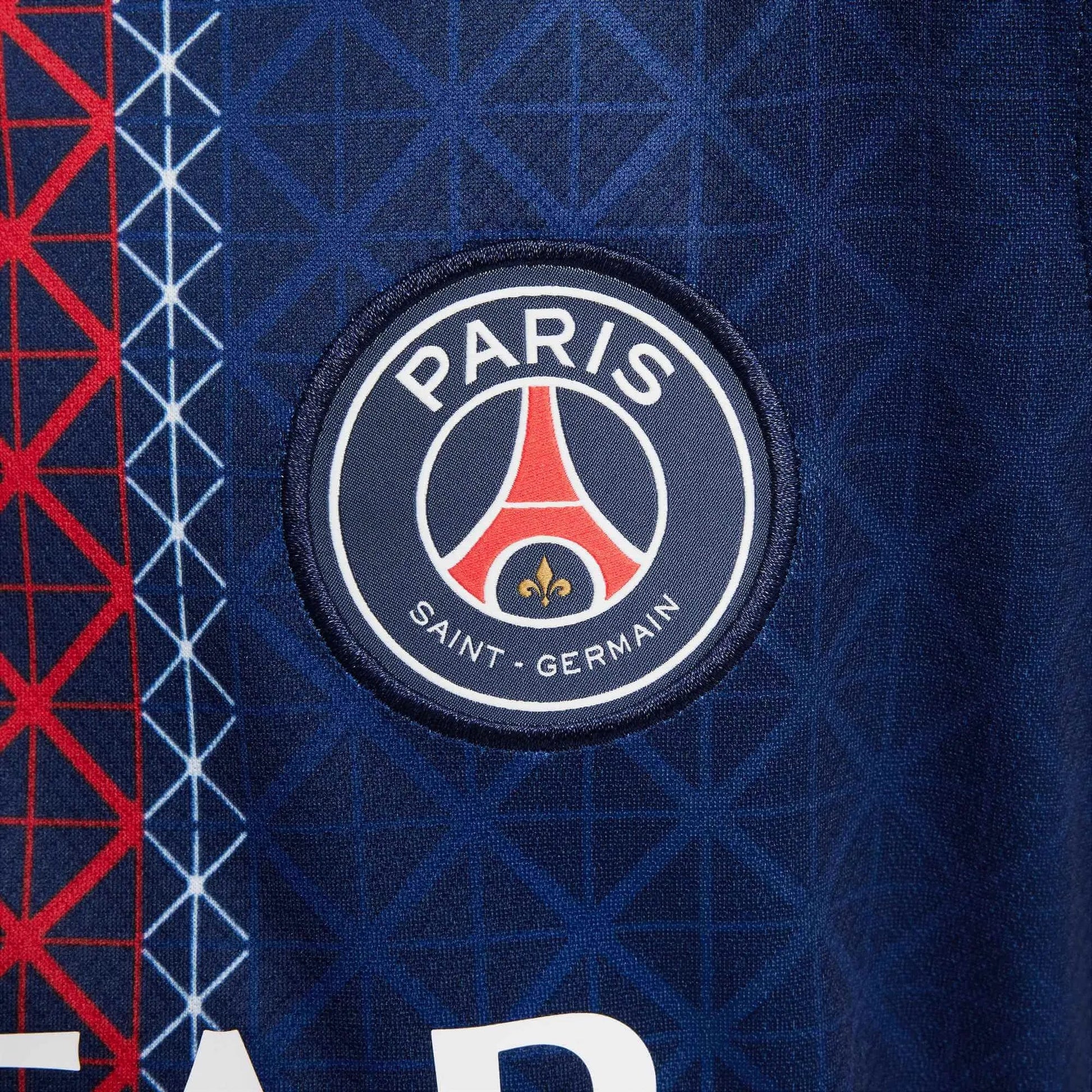 Nike 2025-26 PSG Youth Stadium Home Soccer Jersey (Detail 3)