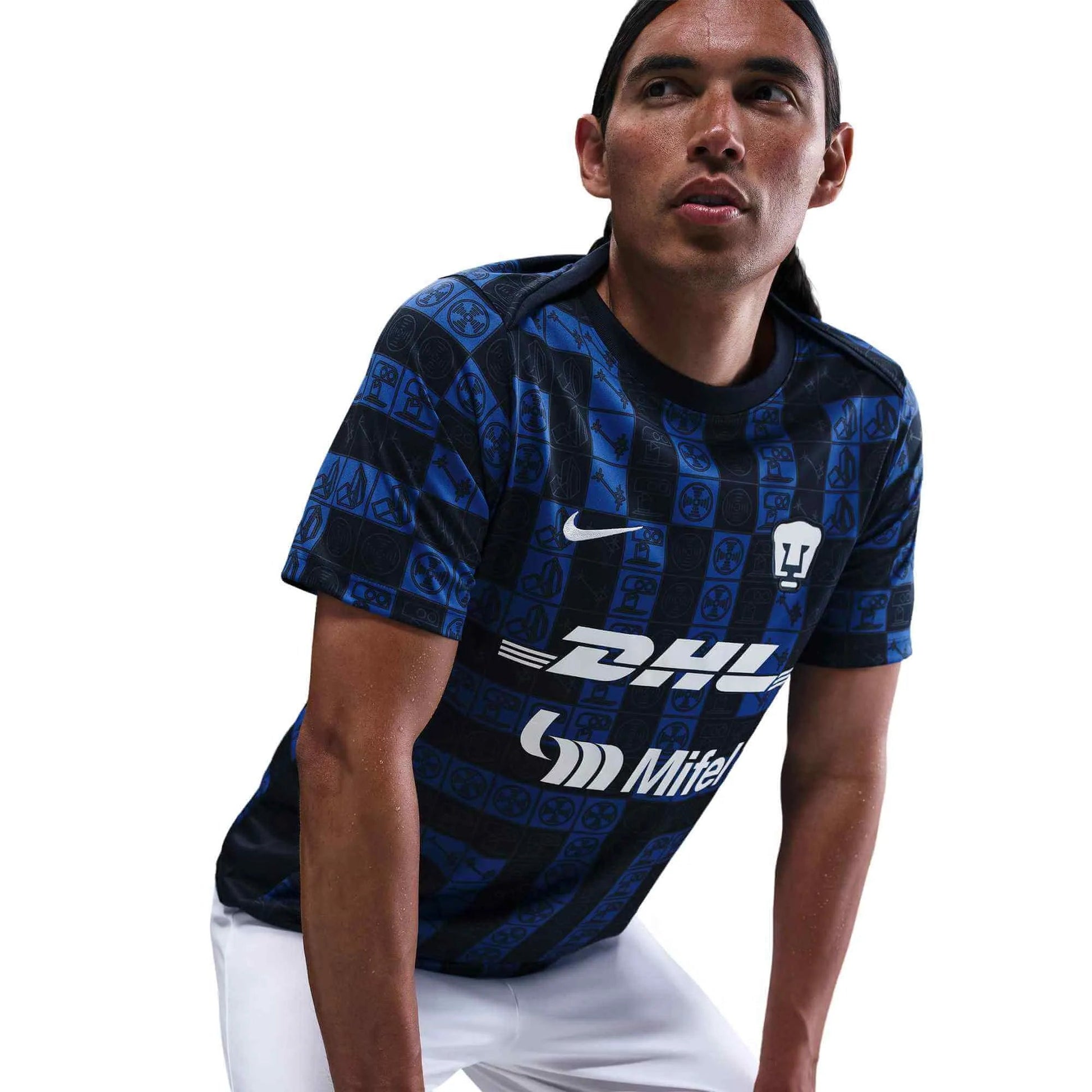 Nike 2025-26 Pumas Men's Academy Pro Pre-Match Top (Side)