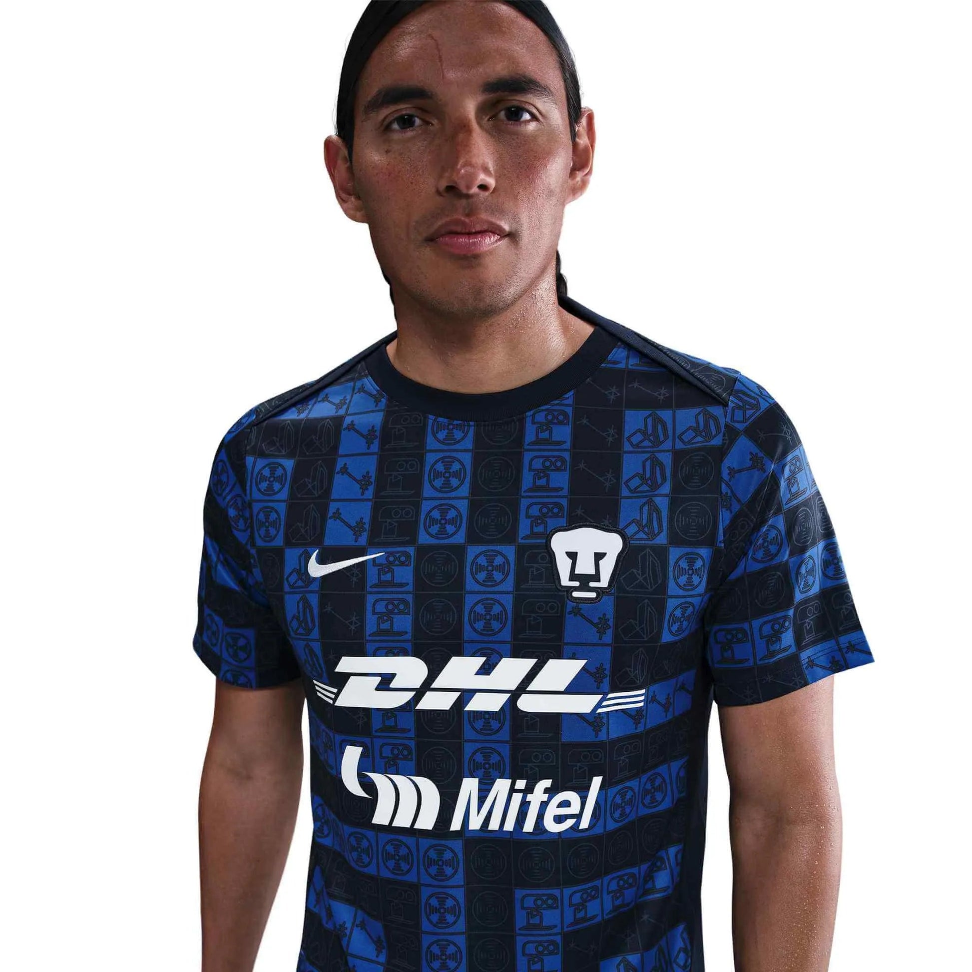 Nike 2025-26 Pumas Men's Academy Pro Pre-Match Top (Front)