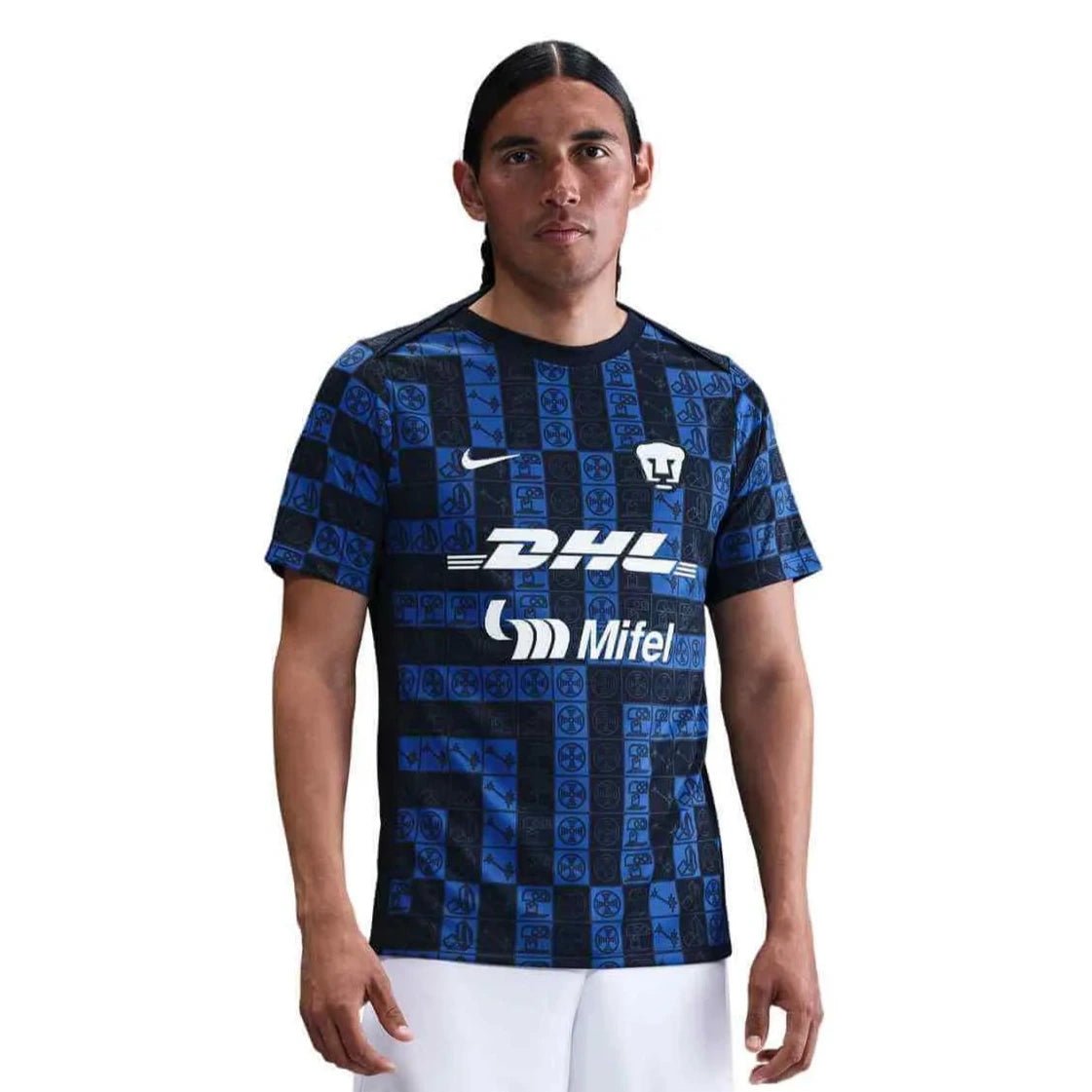 Nike 2025-26 Pumas Men's Academy Pro Pre-Match Top (Model - Front)