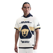 Nike 2025-26 Pumas Men's Authentic Home Soccer Jersey (Model - Front)