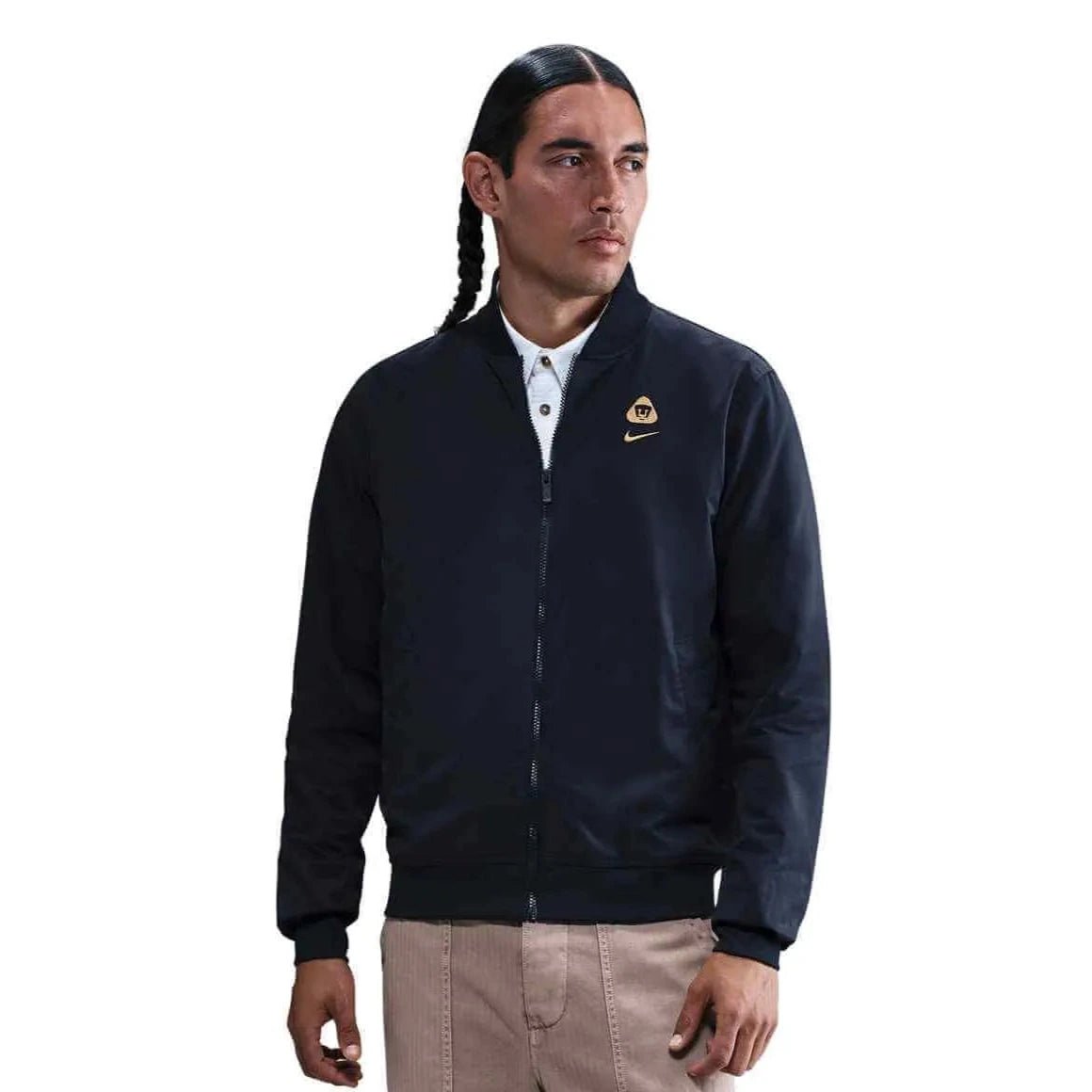 Nike 2025-26 Pumas Men's Club Woven Bomber Jacket (Model - Front)