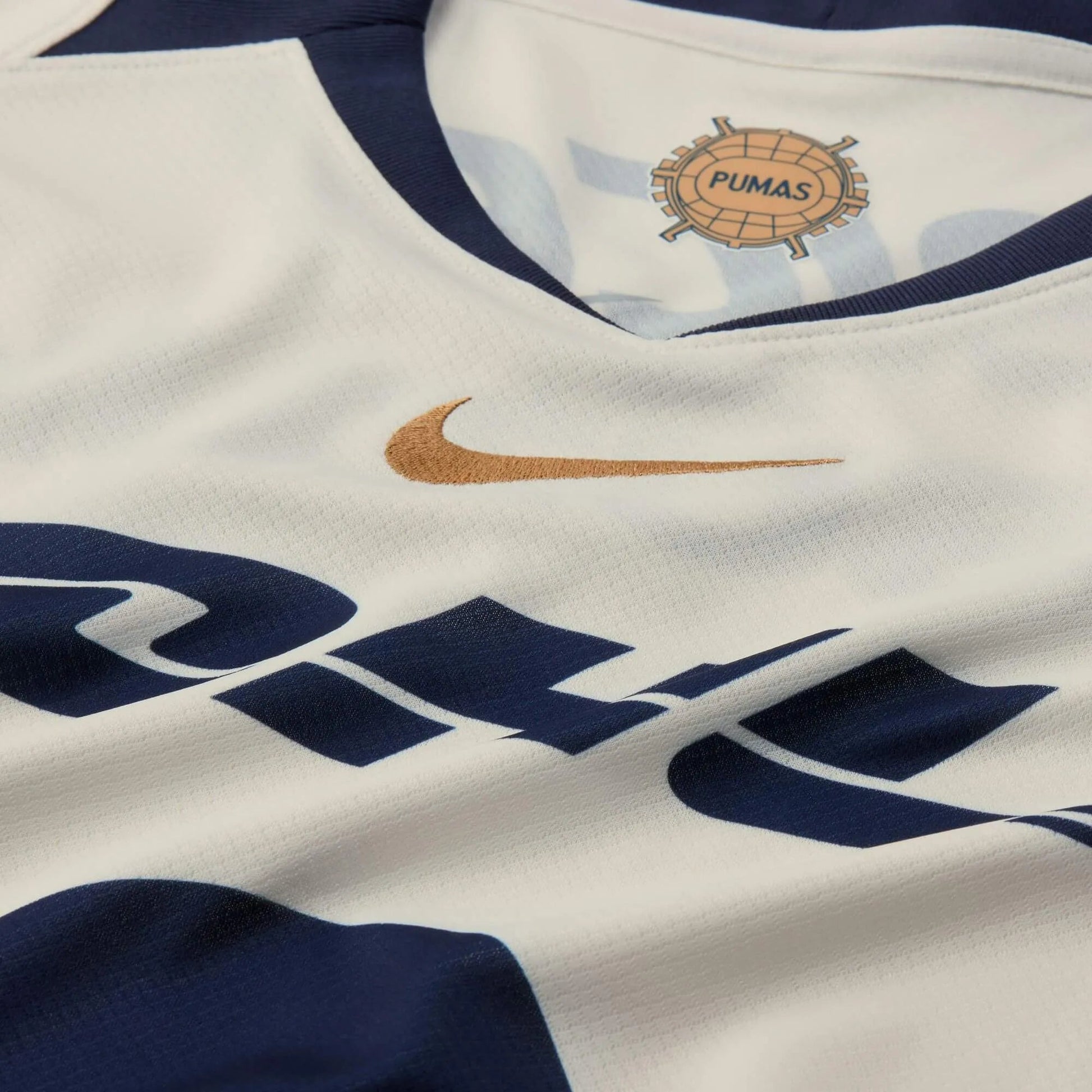 Nike 2025-26 Pumas Men's Stadium Home Soccer Jersey (Detail 5)