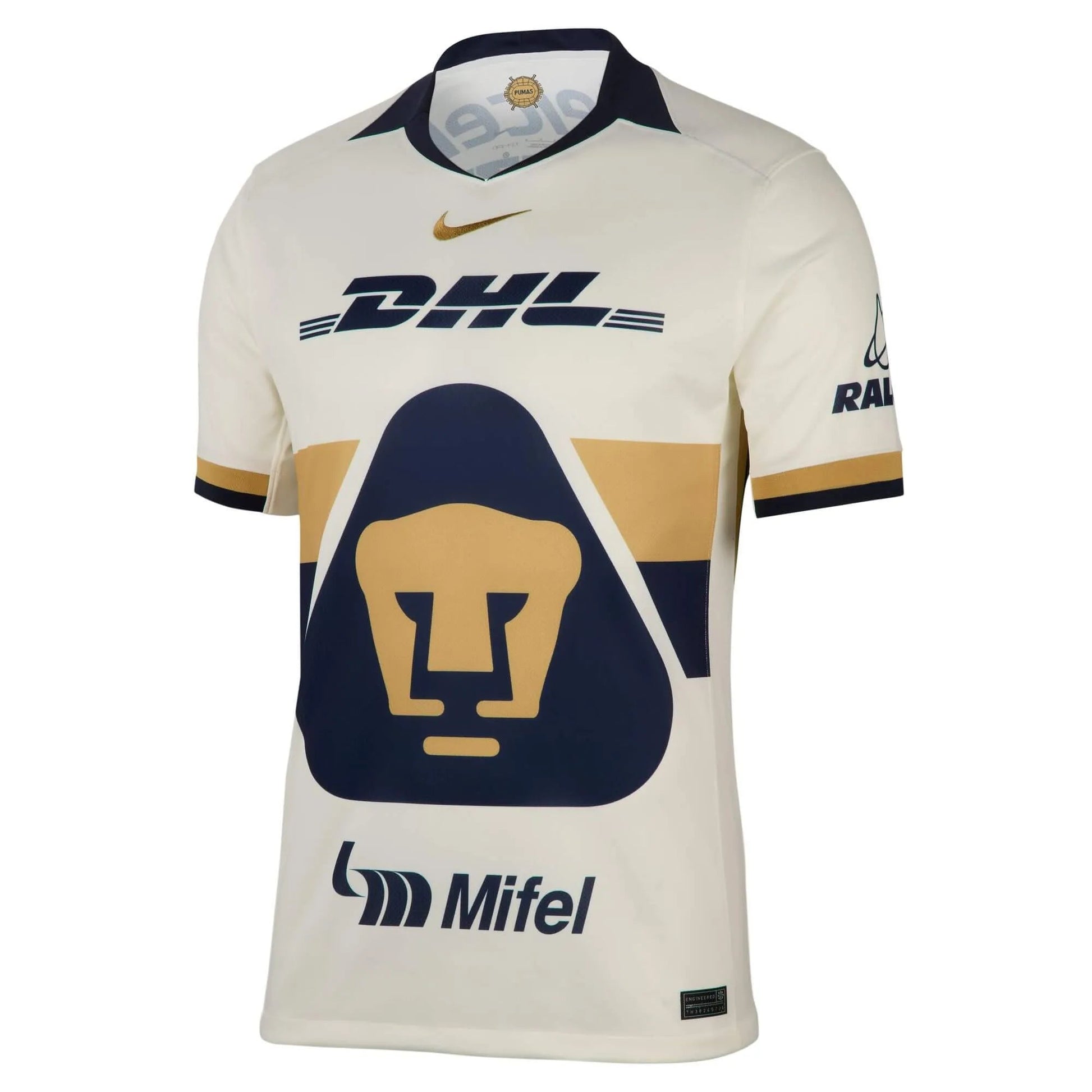 Nike 2025-26 Pumas Men's Stadium Home Soccer Jersey (Front)