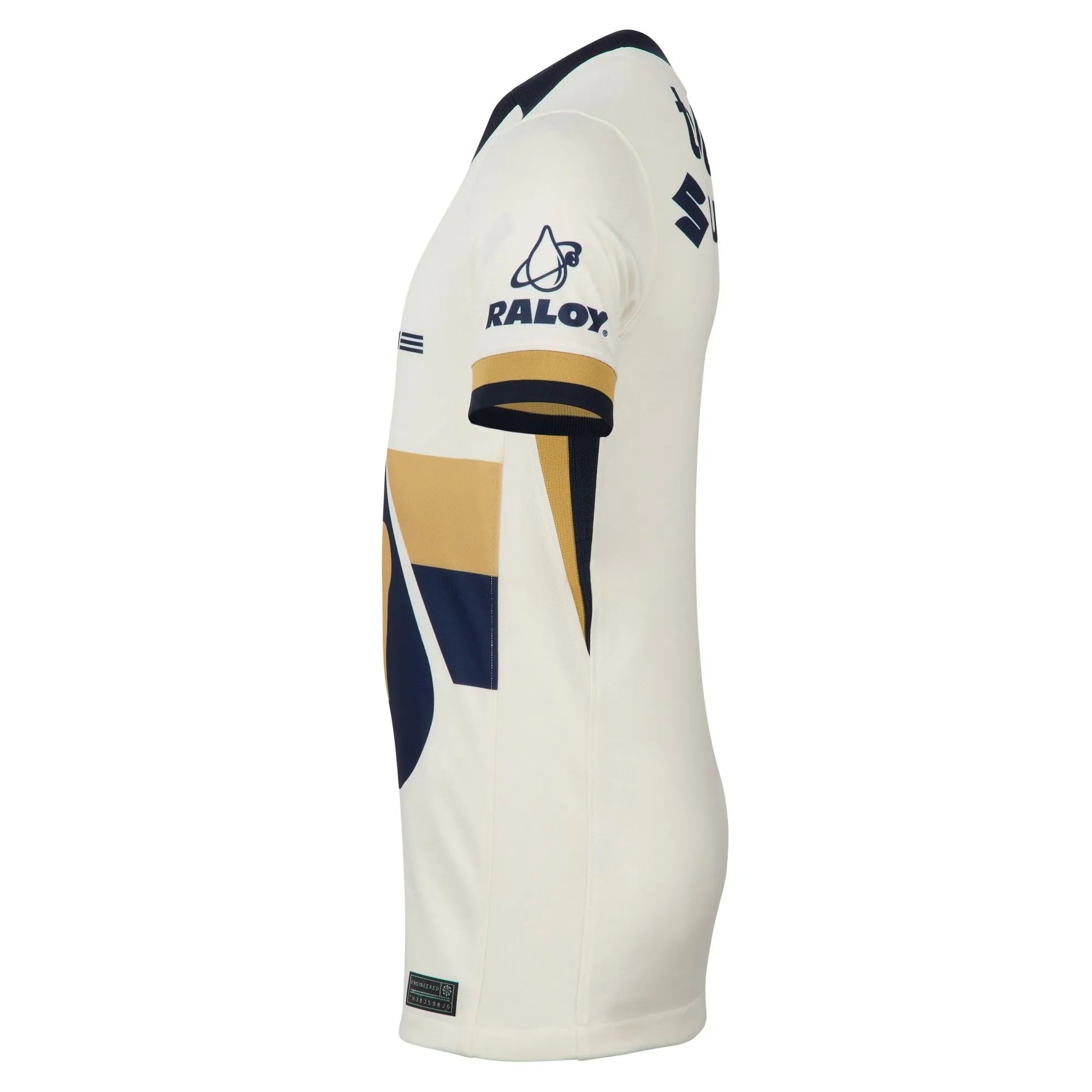 Nike 2025-26 Pumas Youth Stadium Home Soccer Jersey (Side)