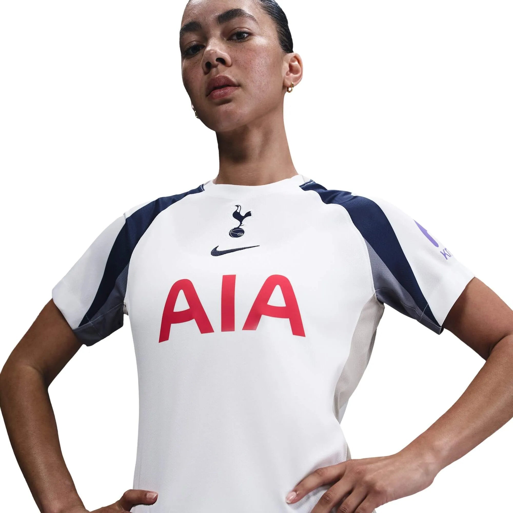 Nike 2025-26 Tottenham Women's Stadium Home Soccer Jersey (Detail 1)