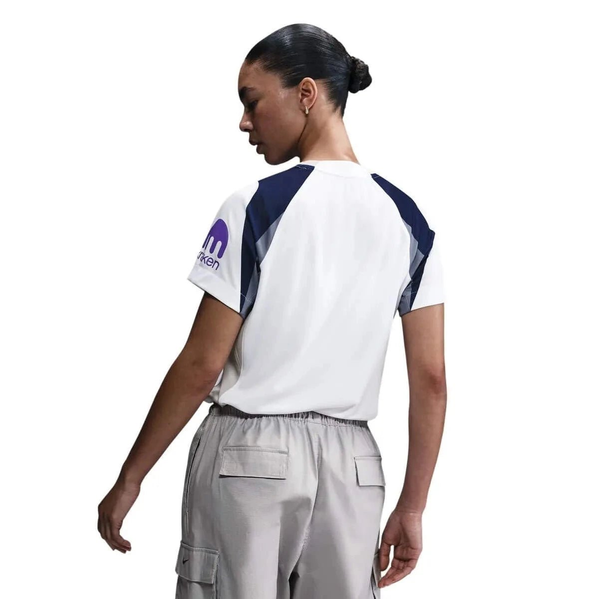 Nike 2025-26 Tottenham Women's Stadium Home Soccer Jersey (Model - Back)