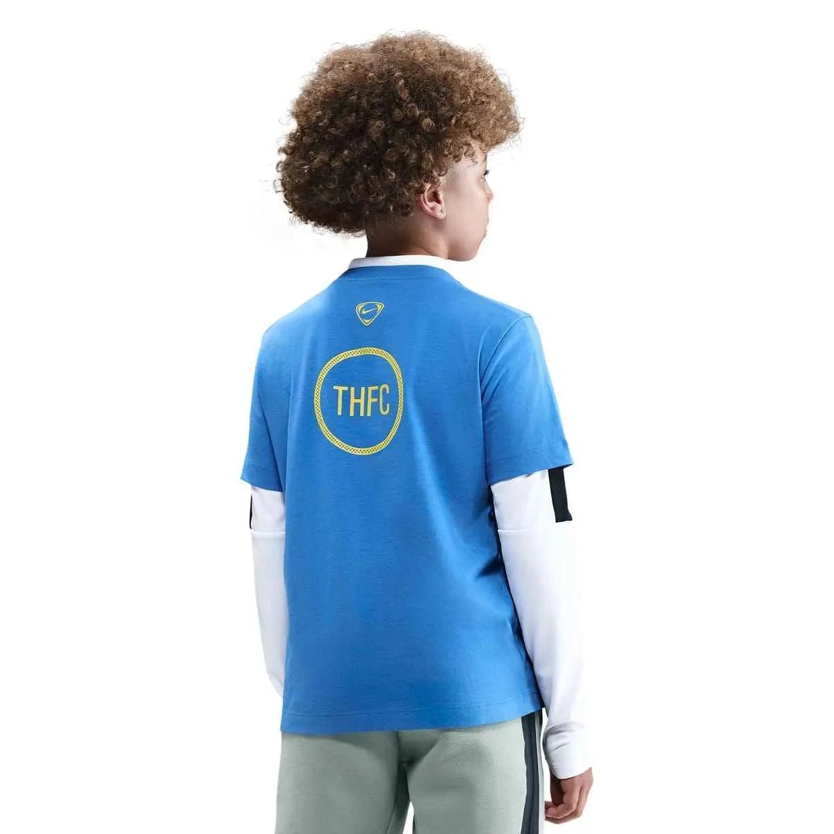 Nike 2025-26 Tottenham Youth T90 Remix Tee (Model - Back)