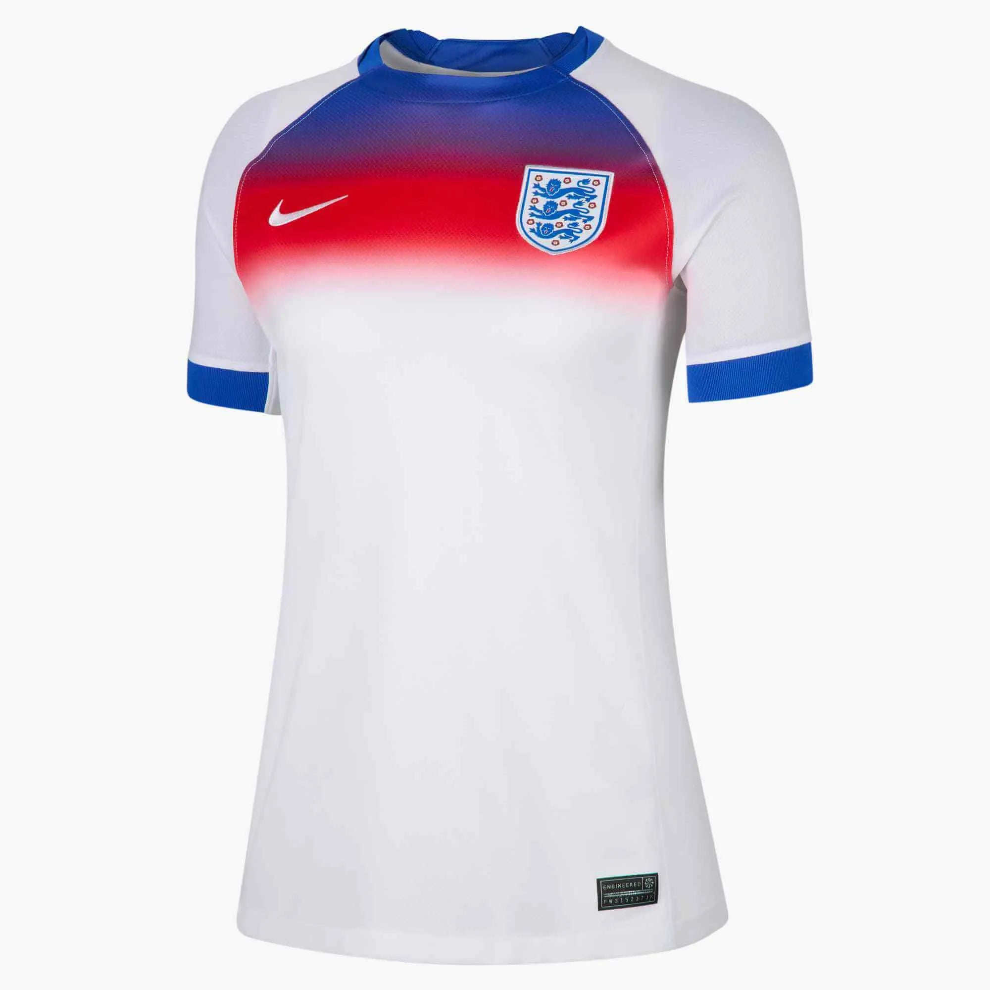 Nike 2025 England Women's Stadium Home Soccer Jersey (Front)