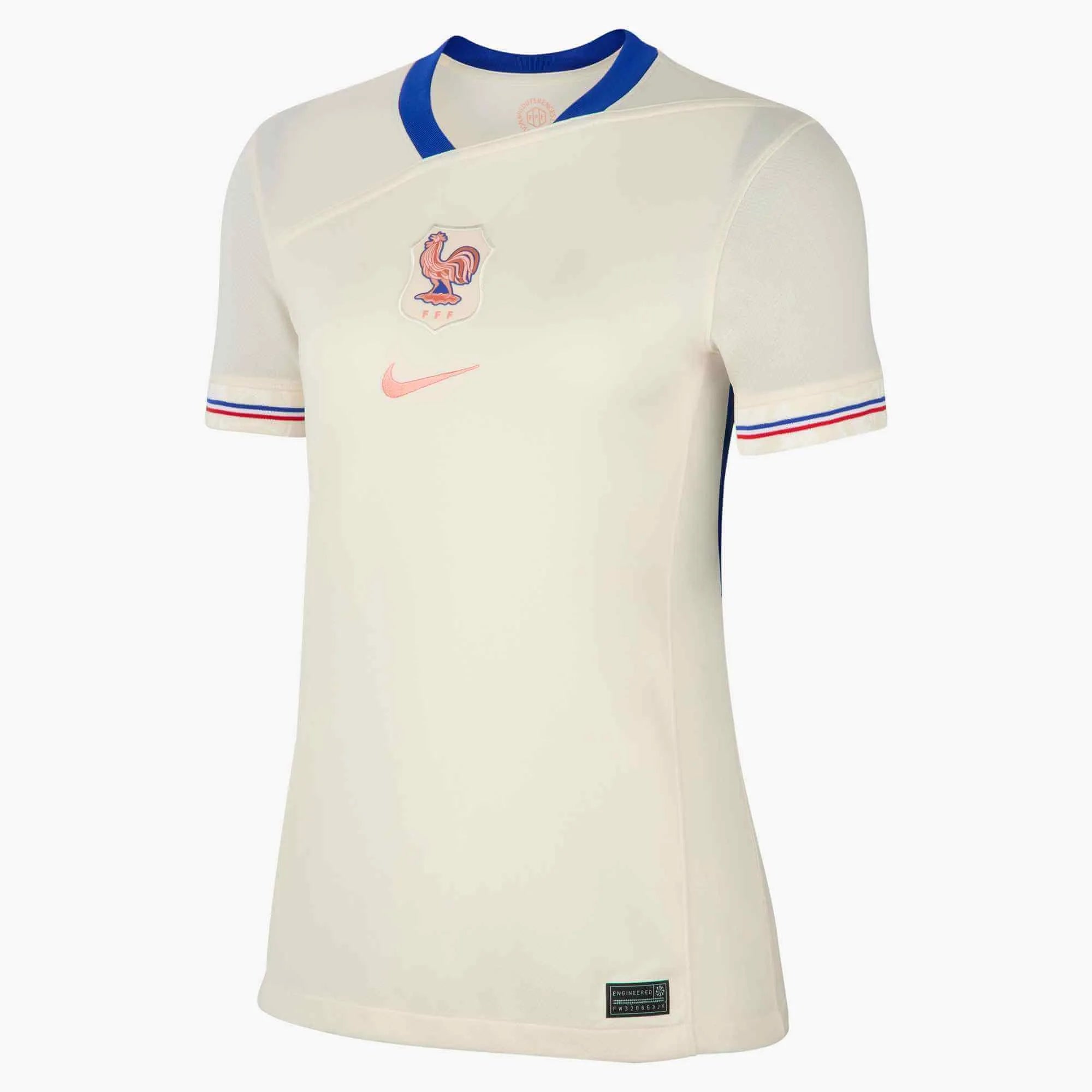Nike 2025 France Women's Stadium Away Soccer Jersey (Front)