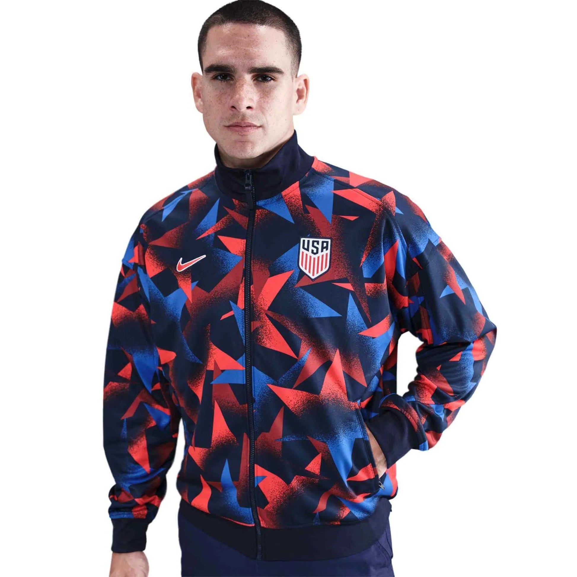 Nike 2025 USA Men's Academy Pro Anthem Jacket (Front)