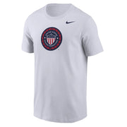 Nike 2025 USA Men's Core Cotton Tee White (Front)