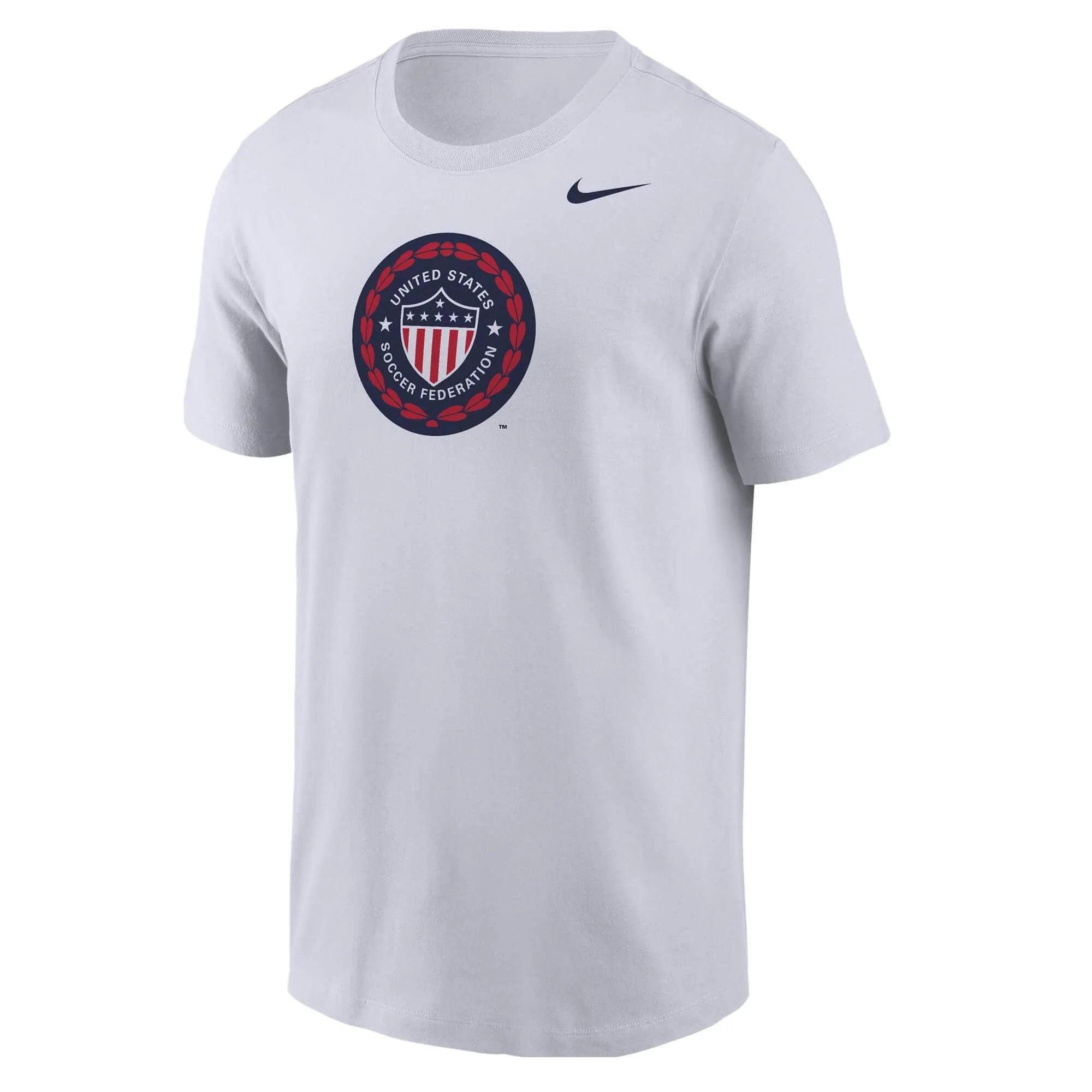Nike 2025 USA Men's Core Cotton Tee White (Front)