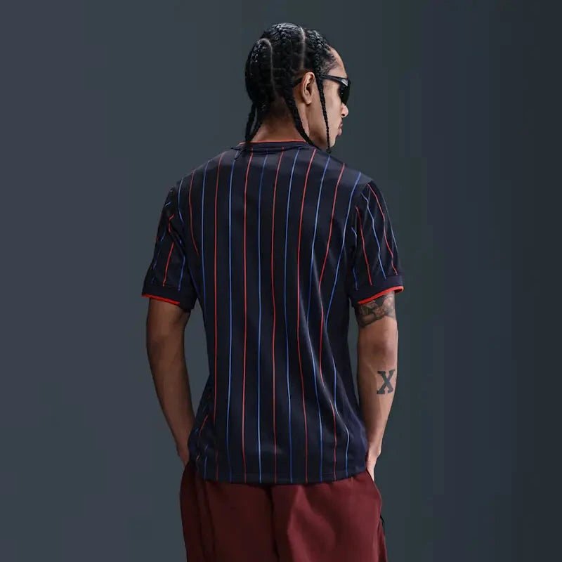 Nike 2025 USA Women's (Men's Cut) Stadium Away Soccer Jersey (Model - Back)